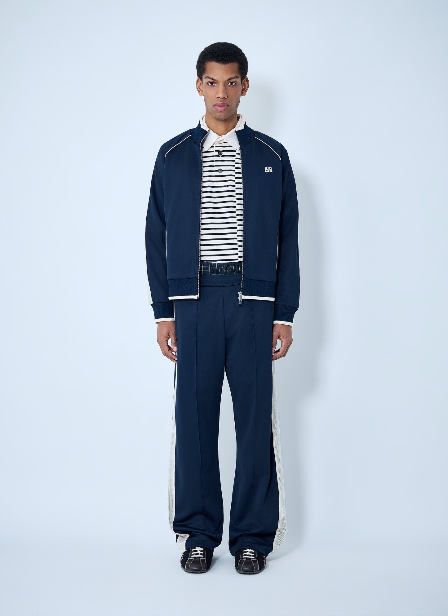 Wales Bonner Men Motion Track Jacket WALES BONNER