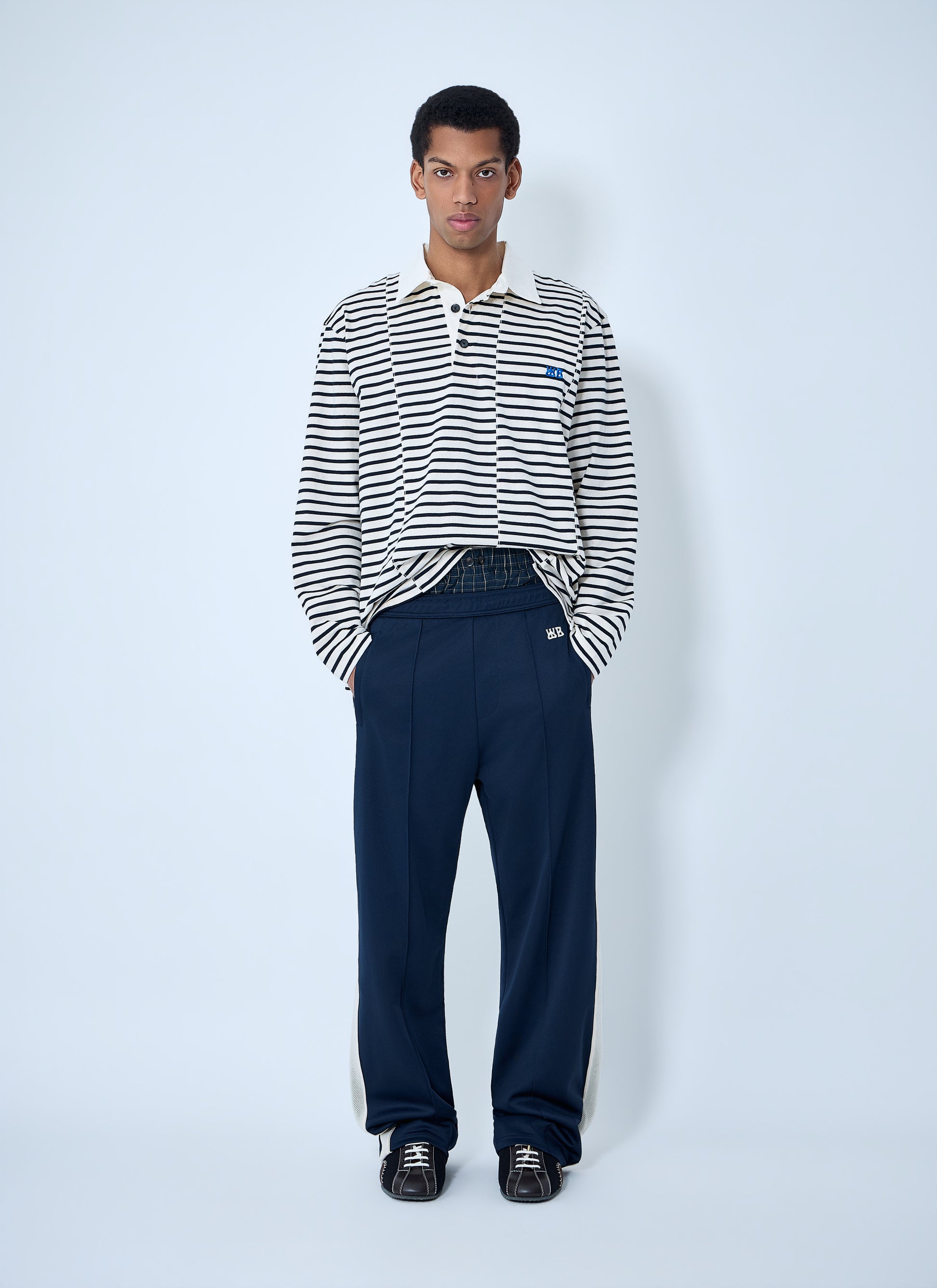 Wales Bonner Men Motion Track Pants WALES BONNER