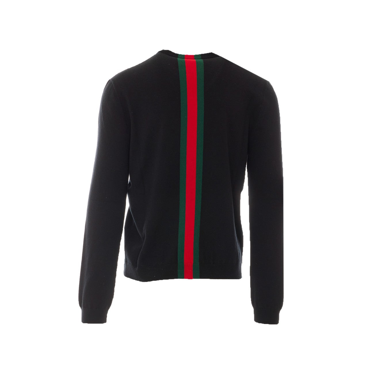 Gucci Men Web Intarsia Sweater GUCCI