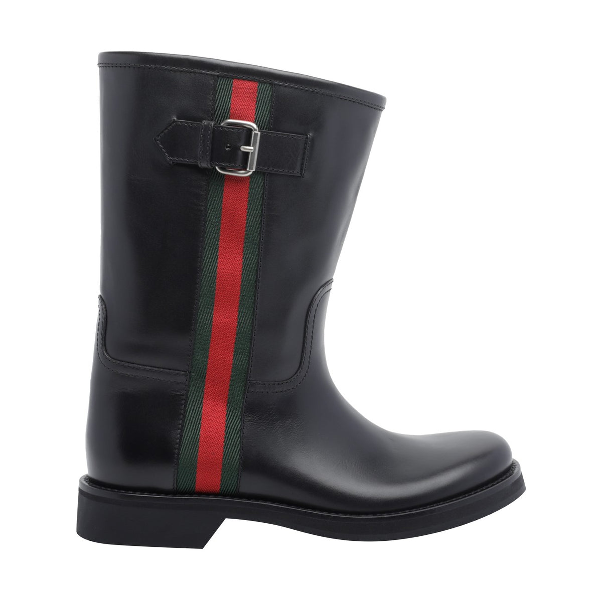 Gucci Men Web Tape Booties GUCCI