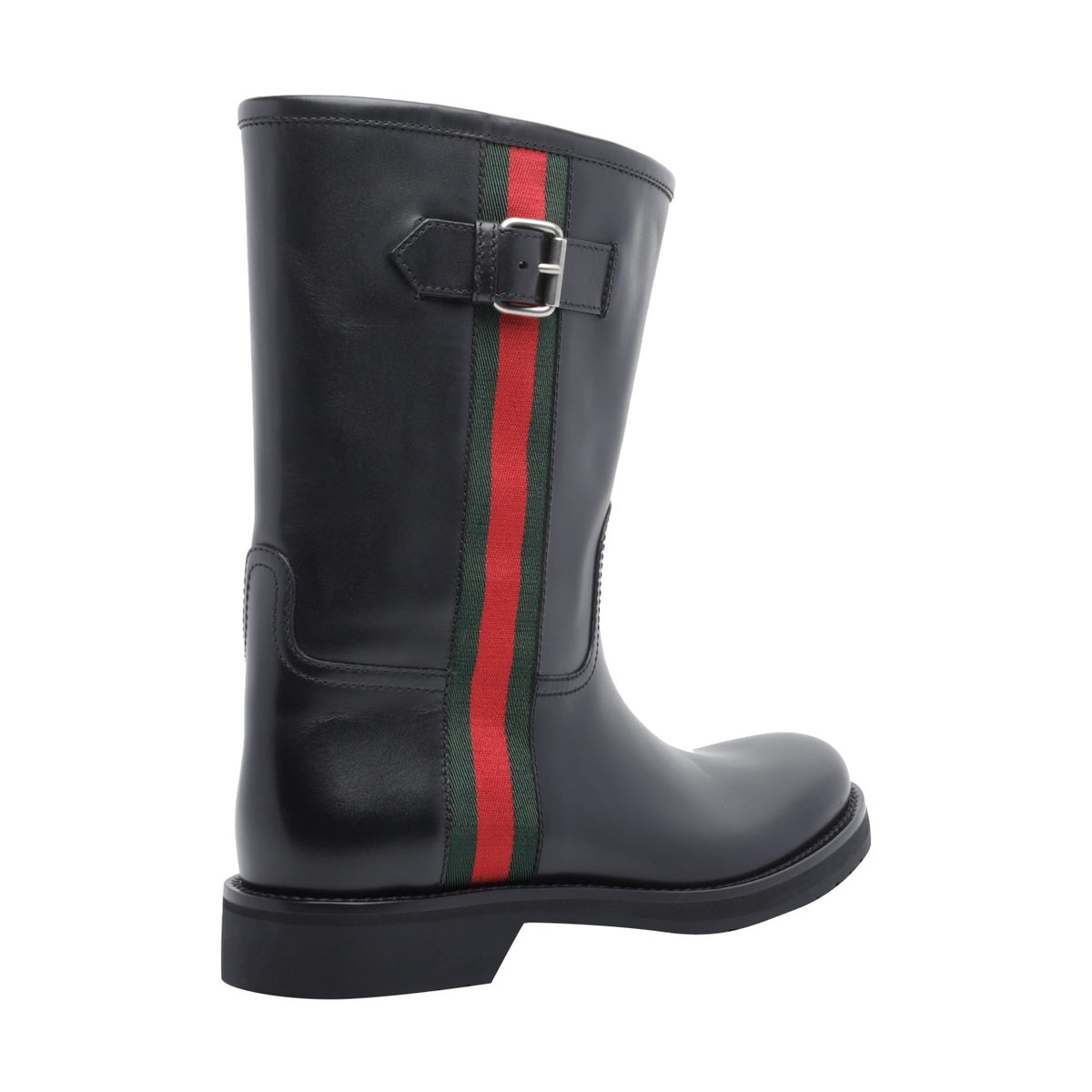 Gucci Men Web Tape Booties GUCCI