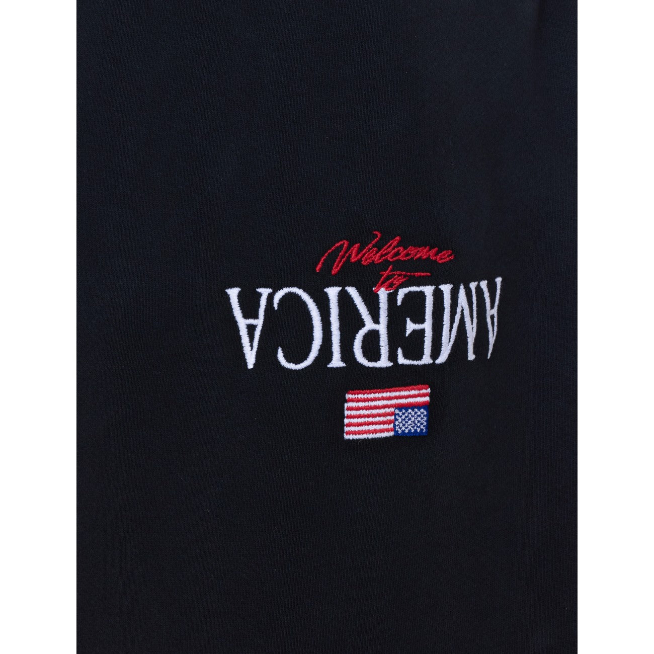 Willy Chavarria Men Welcome To America Sweatpants Willy Chavarria
