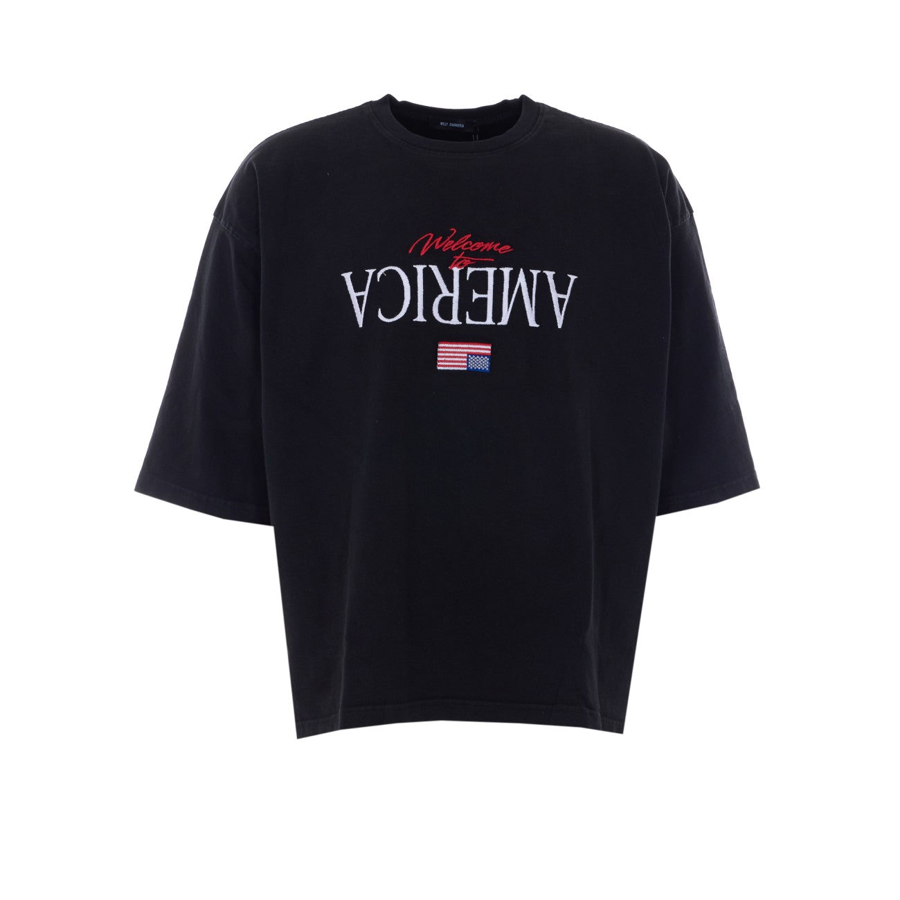 Willy Chavarria Men Welcome To America T-Shirt Willy Chavarria