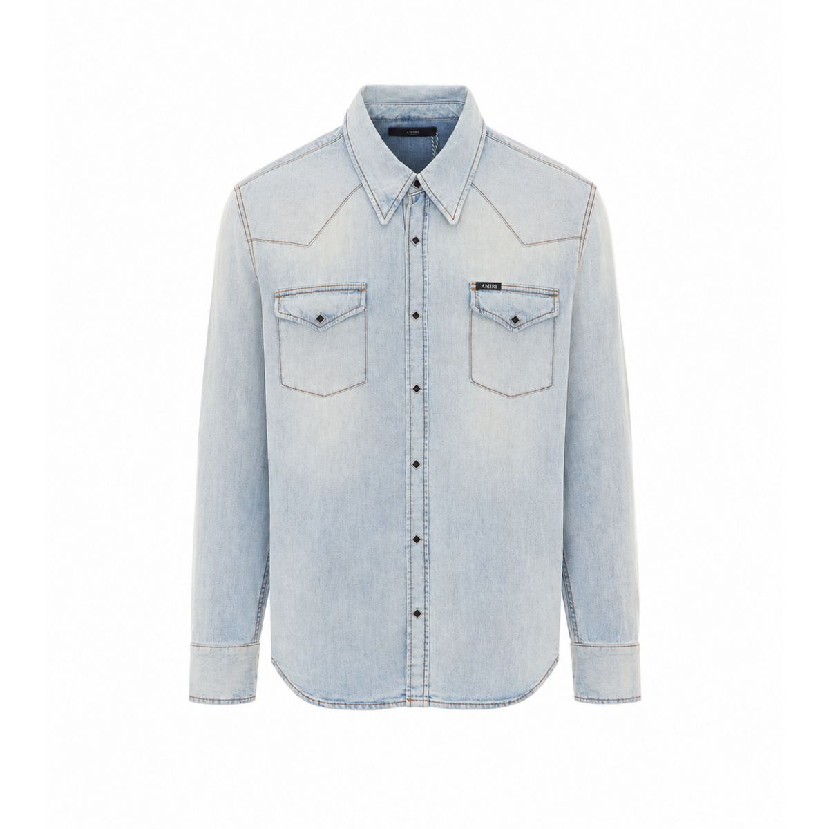 Amiri Men Western Denim Shirt AMIRI