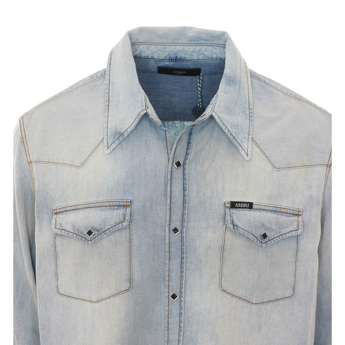 Amiri Men Western Denim Shirt AMIRI