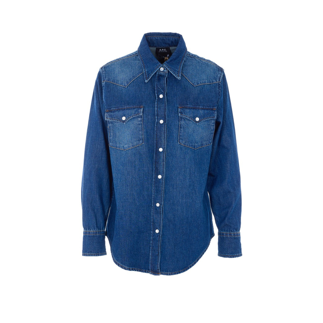 A.P.C. Women Western Denim Shirt A.P.C.