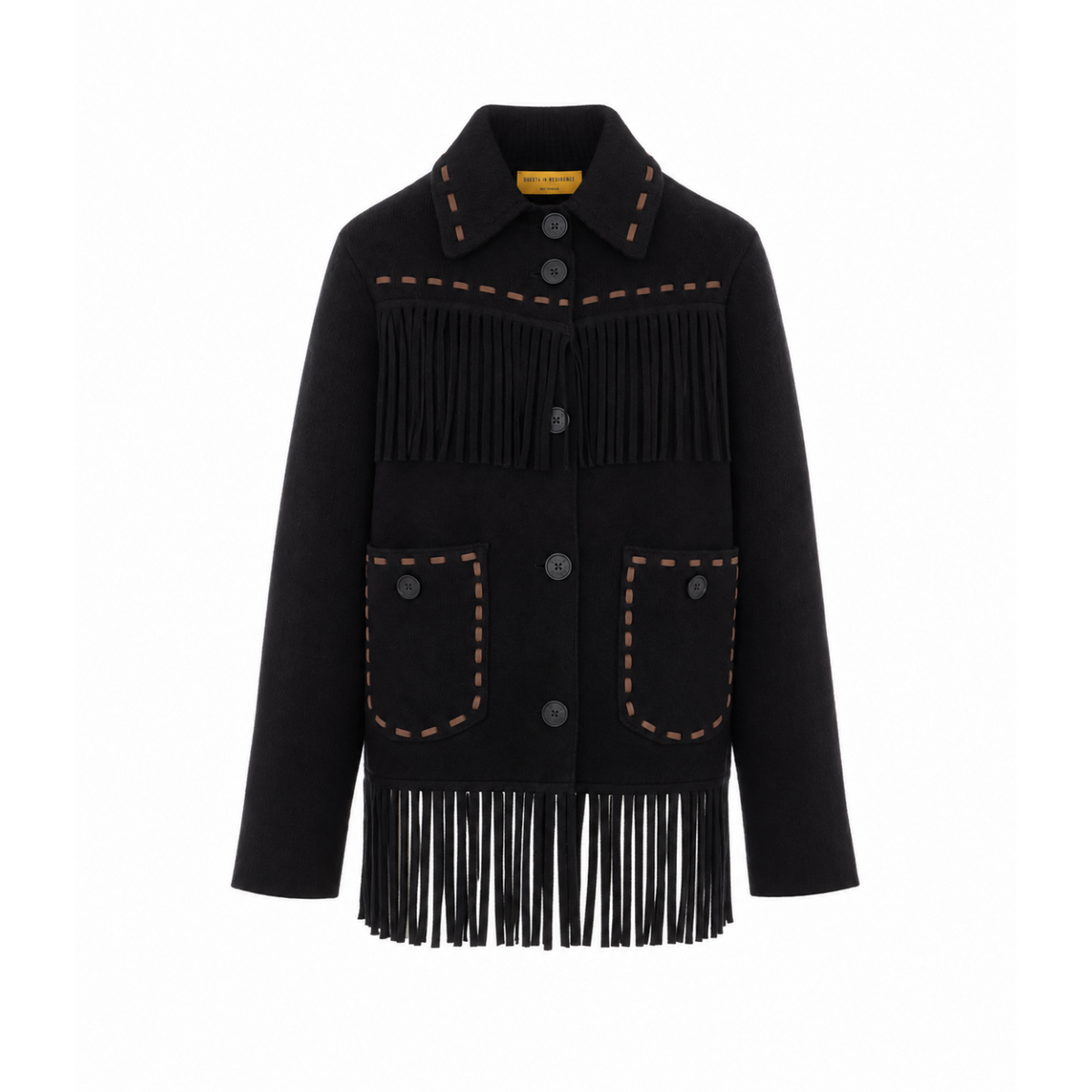 Guest In Residence Women Western Fringed Jacket GUEST IN RESIDENCE