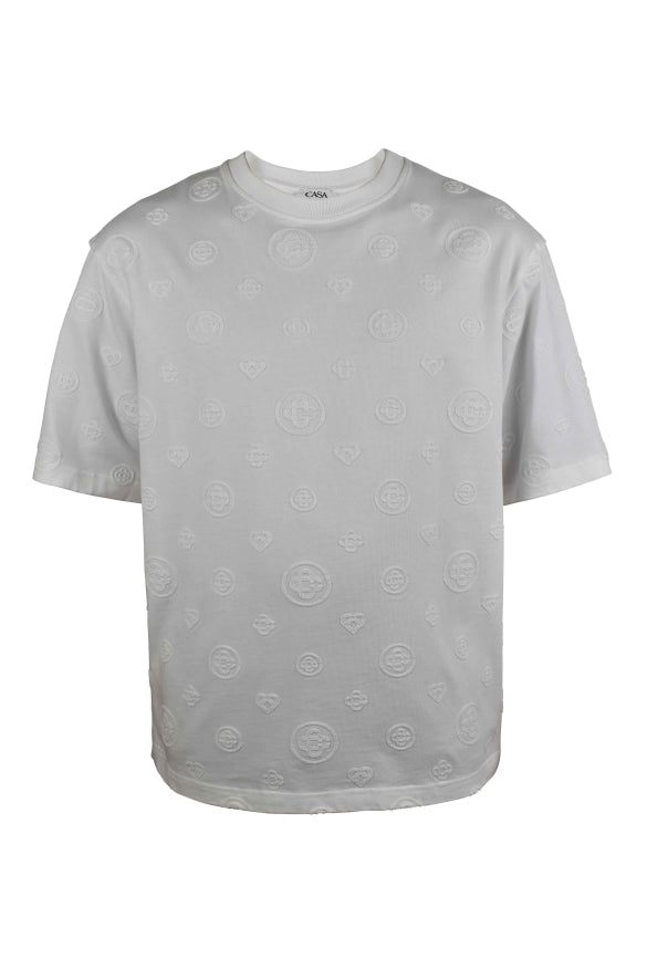Casablanca Men Monogram Oversized T-Shirt CASABLANCA