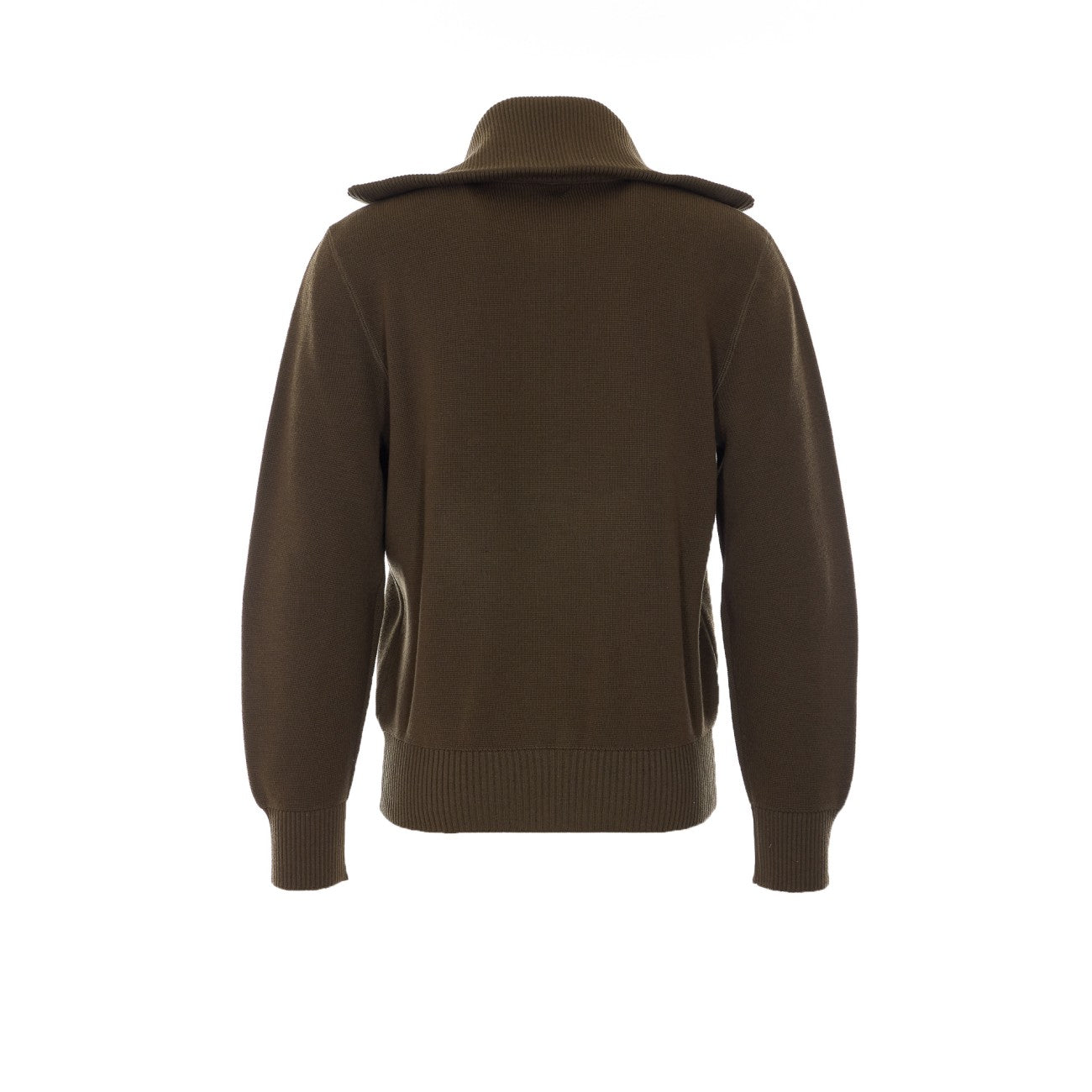 Bottega Veneta Men Wool And Cotton Zip Up Cardigan BOTTEGA VENETA