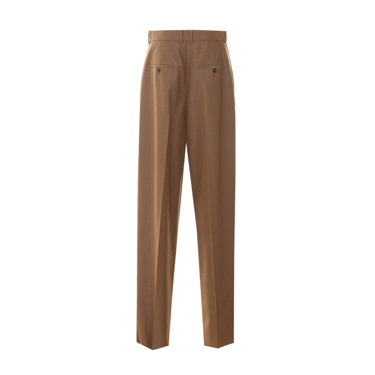 Saint Laurent Women Wool And Mohair Wide Pants SAINT LAURENT