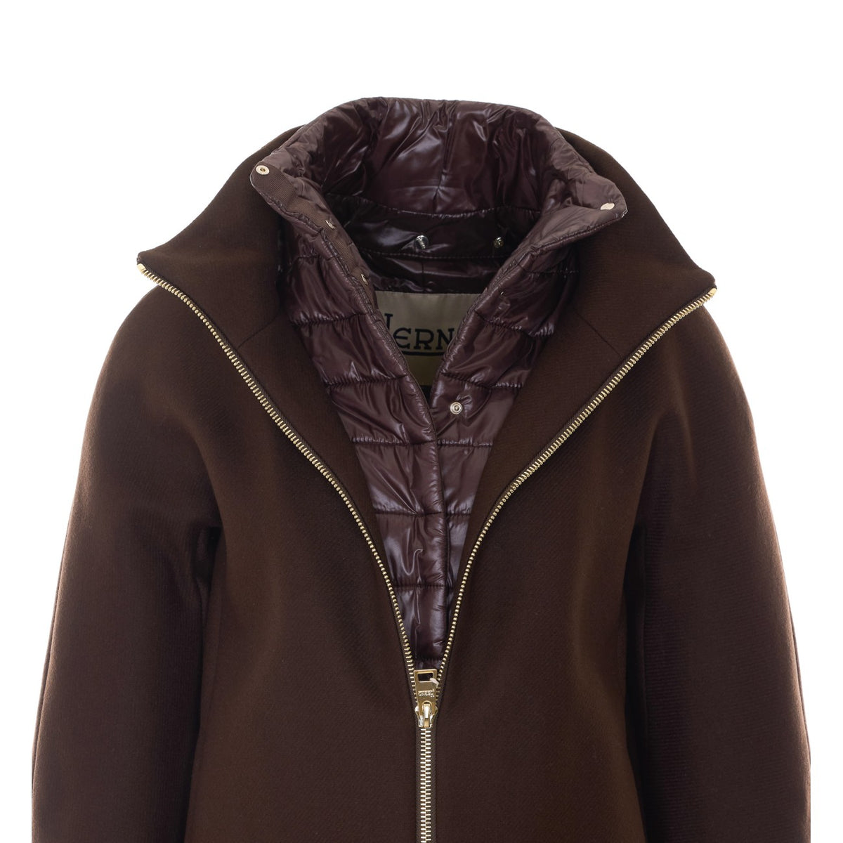 Herno Women Wool And Nylon Coat HERNO