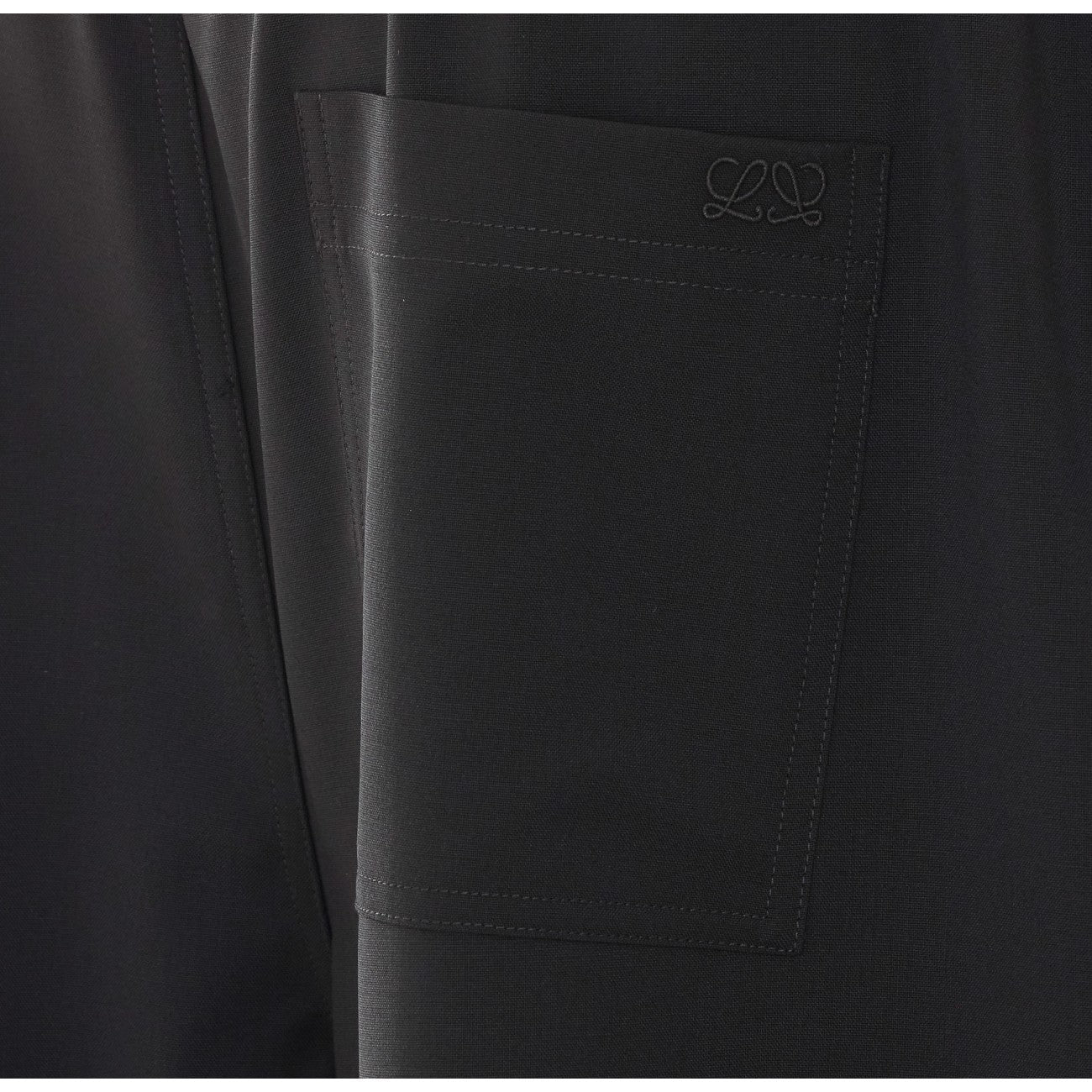 Loewe Men Wool Drawstring Pants LOEWE