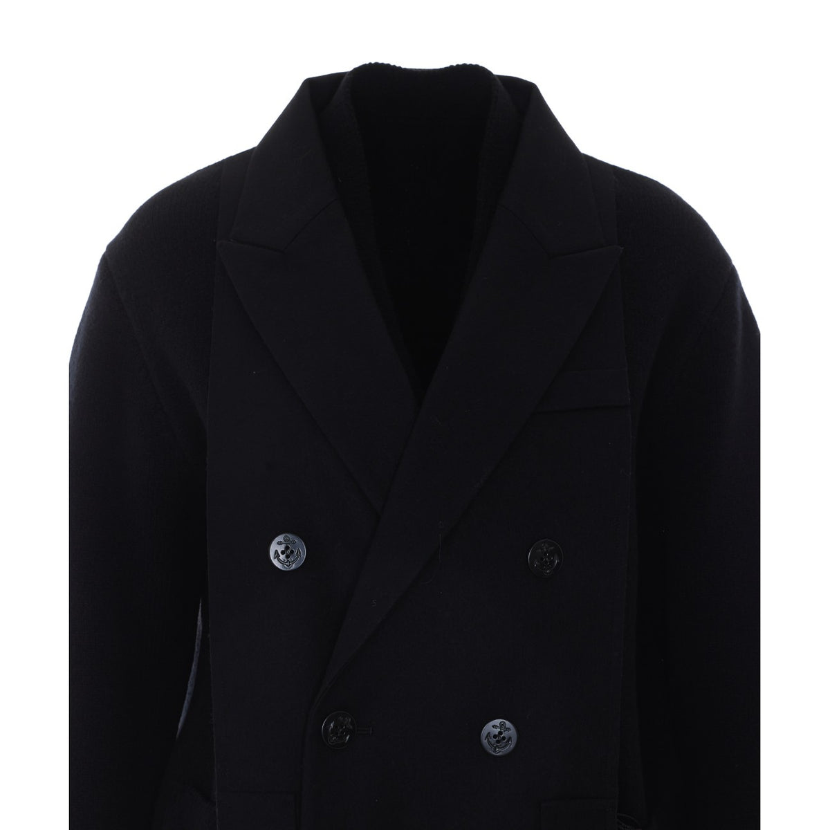 Sacai Women Wool Flannel Cardigan SACAI