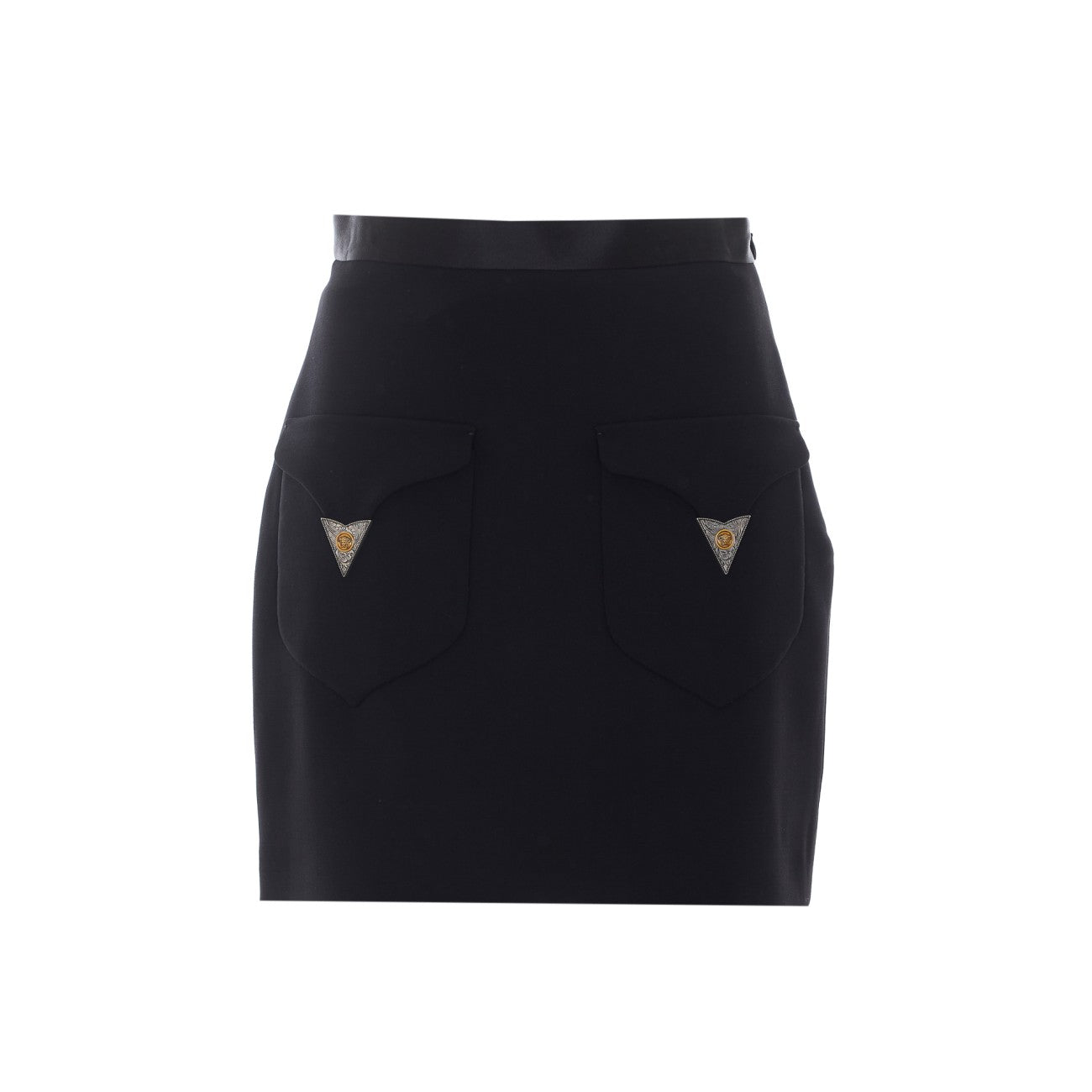 Versace Women Wool Mini Skirt VERSACE