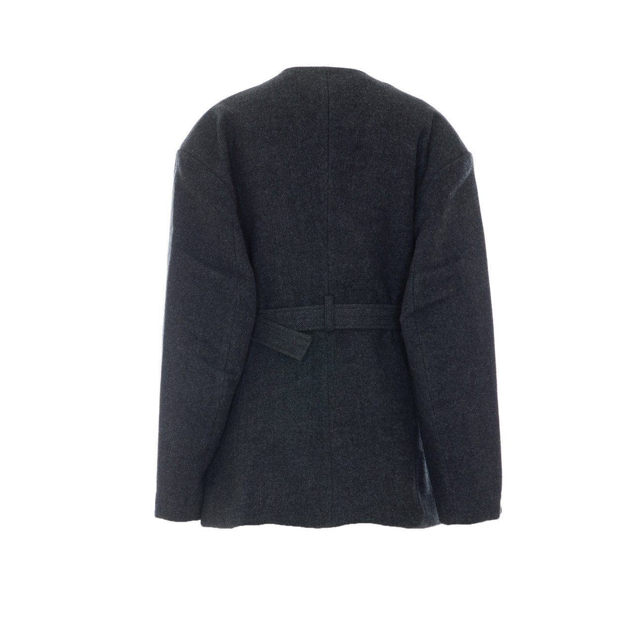 Ganni Women Wool Peacoat GANNI