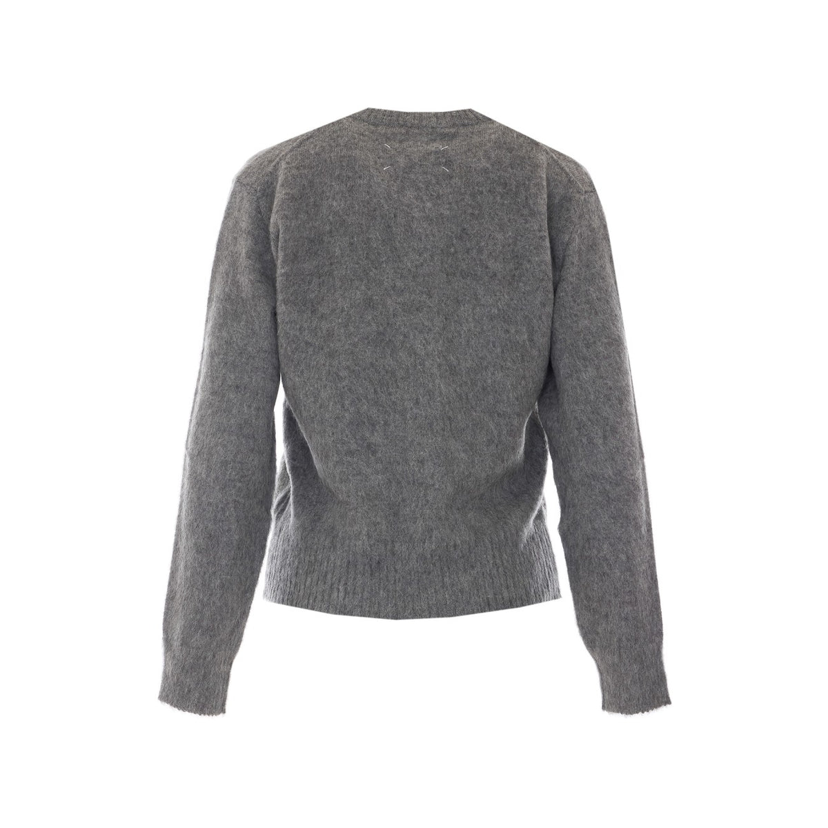 Maison Margiela Women Wool Sweater With Floral Motif MAISON MARGIELA