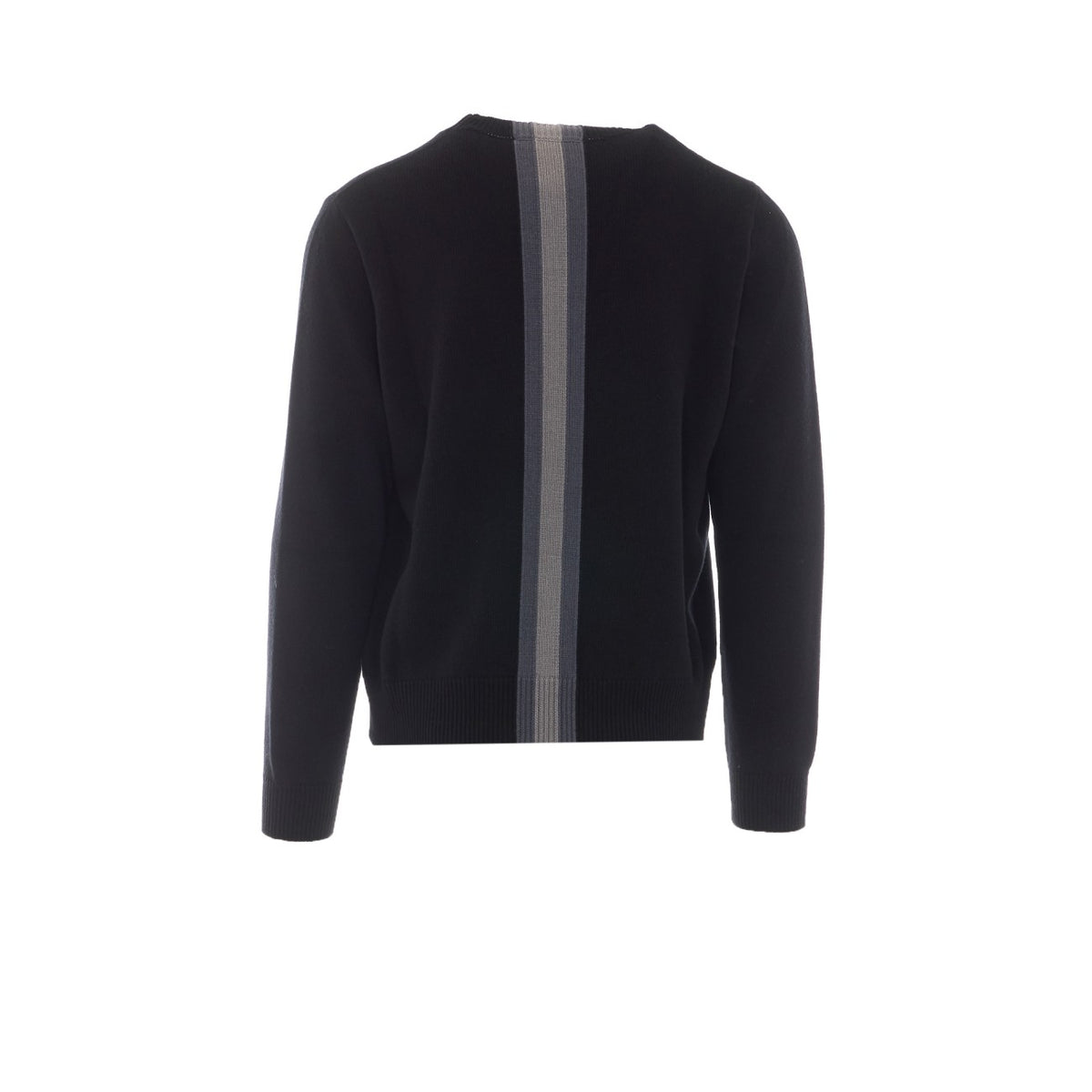 Gucci Men Wool Sweater With Tonal Web Tape GUCCI