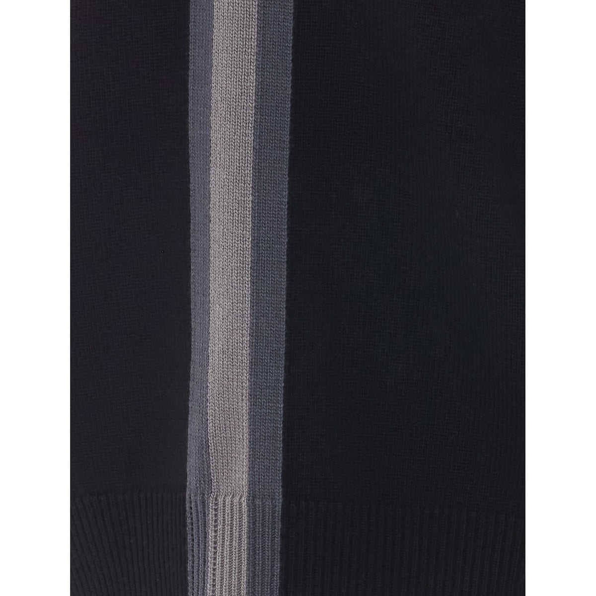 Gucci Men Wool Sweater With Tonal Web Tape GUCCI