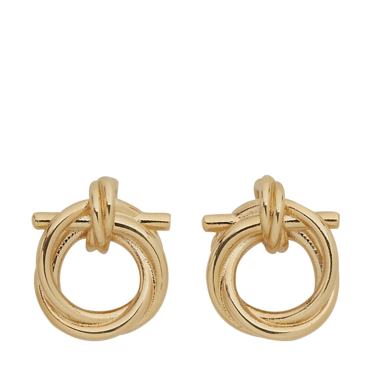 Ferragamo Women Xs Gancini Torchon Earrings FERRAGAMO