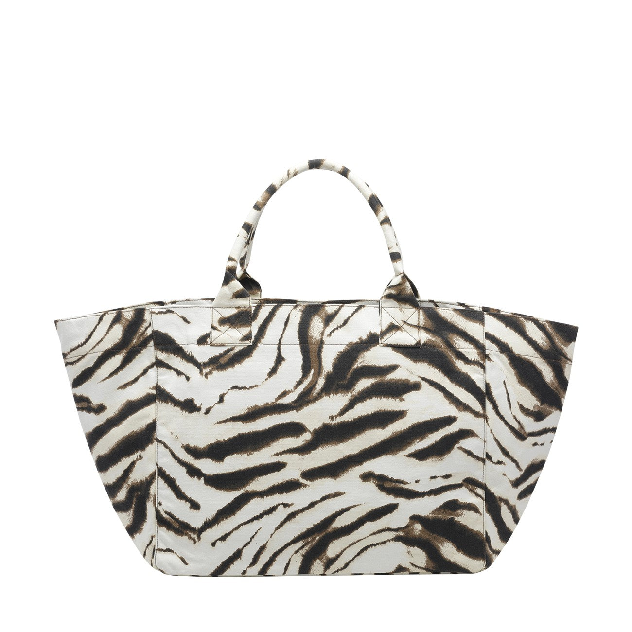 Ganni Women Xxl Zebra Tote GANNI