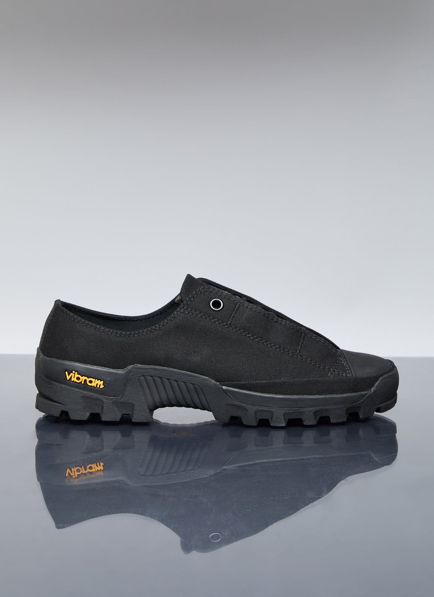 Yohji Yamamoto Men Fly Front Low Top Sneakers YOHJI YAMAMOTO