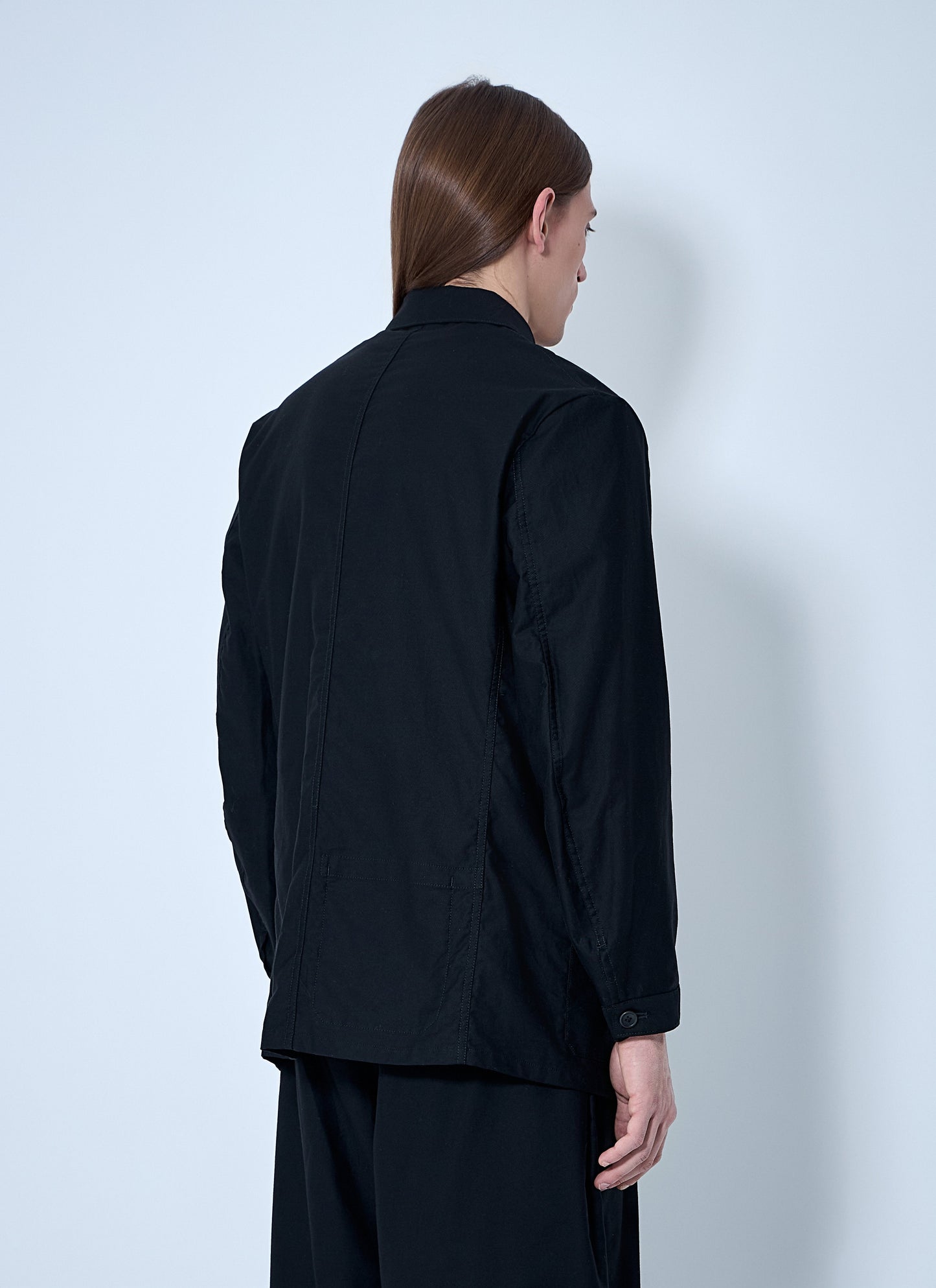 Yohji Yamamoto Men Button-Down Shirt Yohji Yamamoto