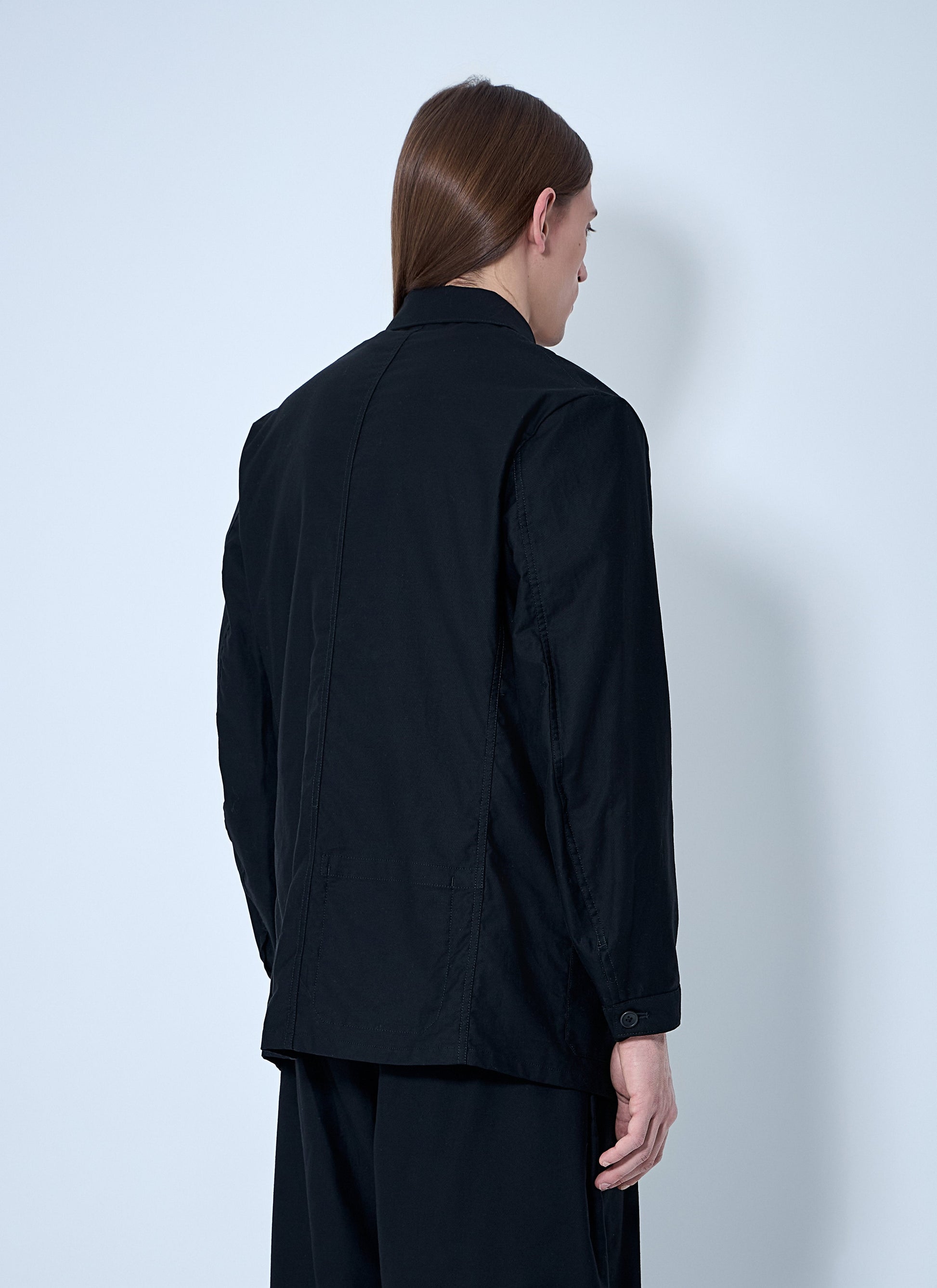 Yohji Yamamoto Men Button-Down Shirt Yohji Yamamoto