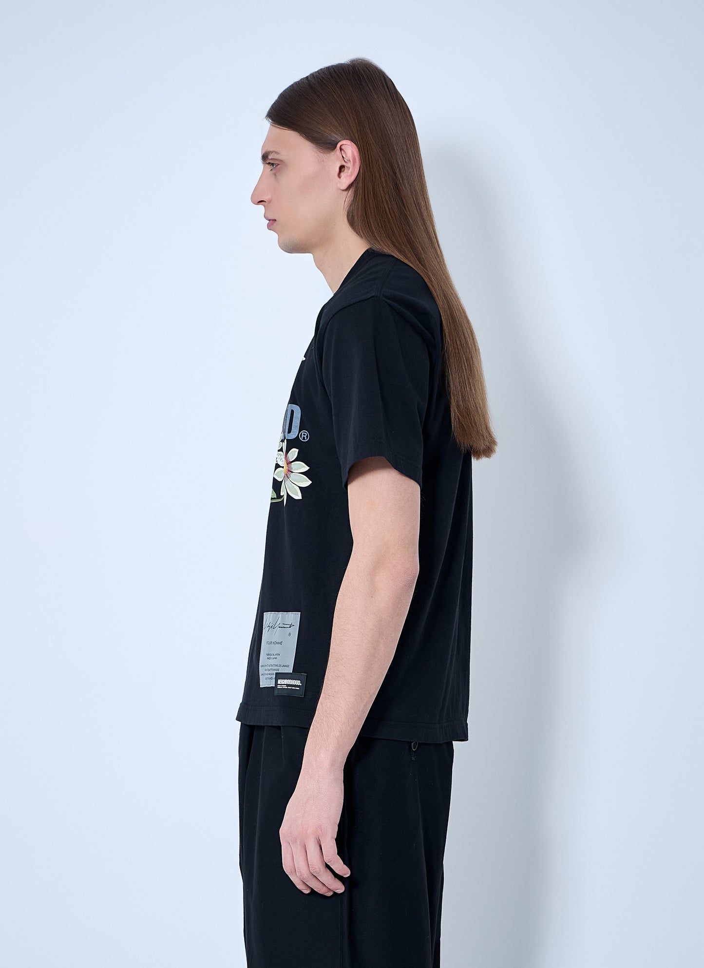Yohji Yamamoto Men Logo Motif T-Shirt YOHJI YAMAMOTO