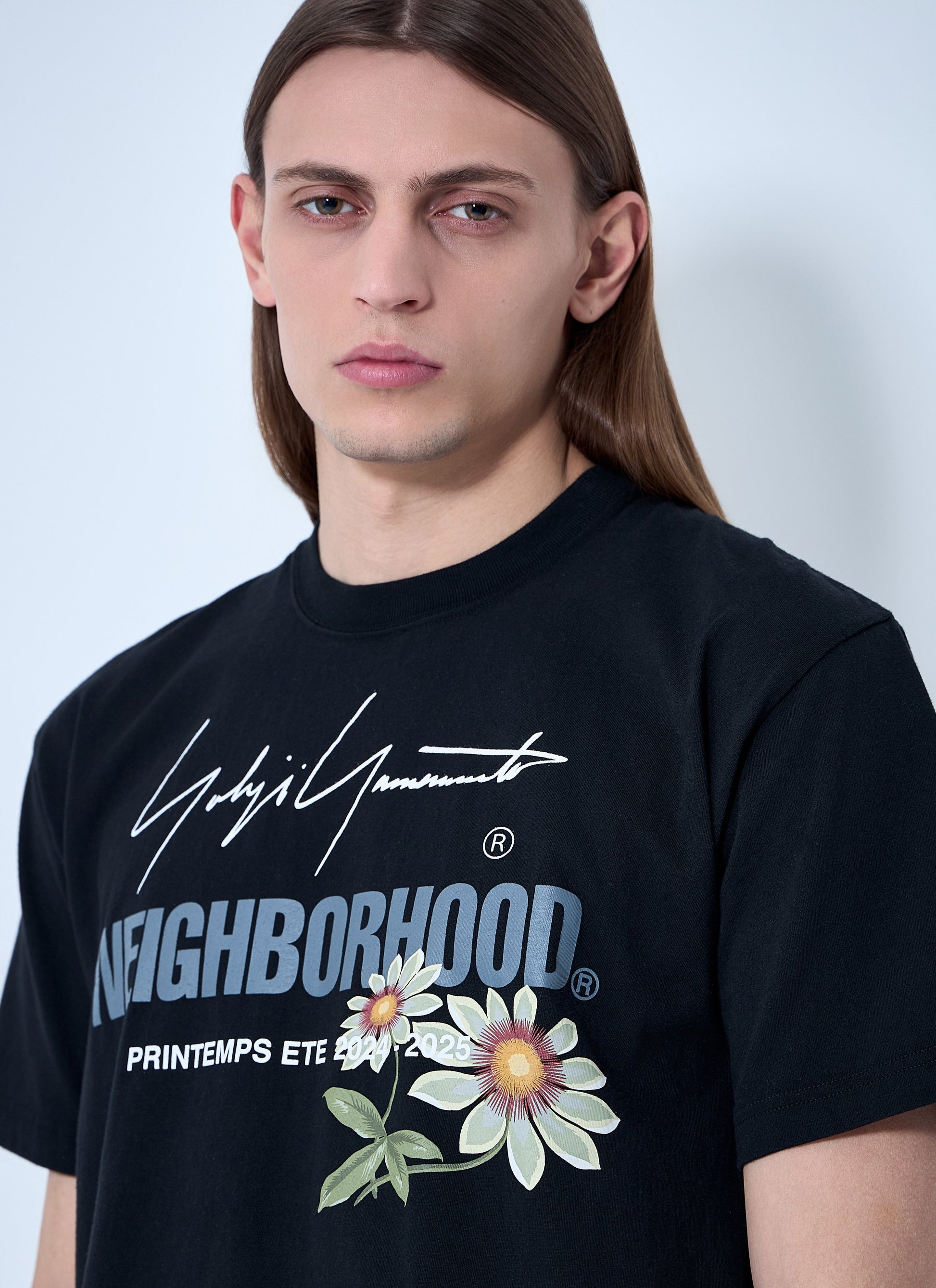 Yohji Yamamoto Men Logo Motif T-Shirt YOHJI YAMAMOTO