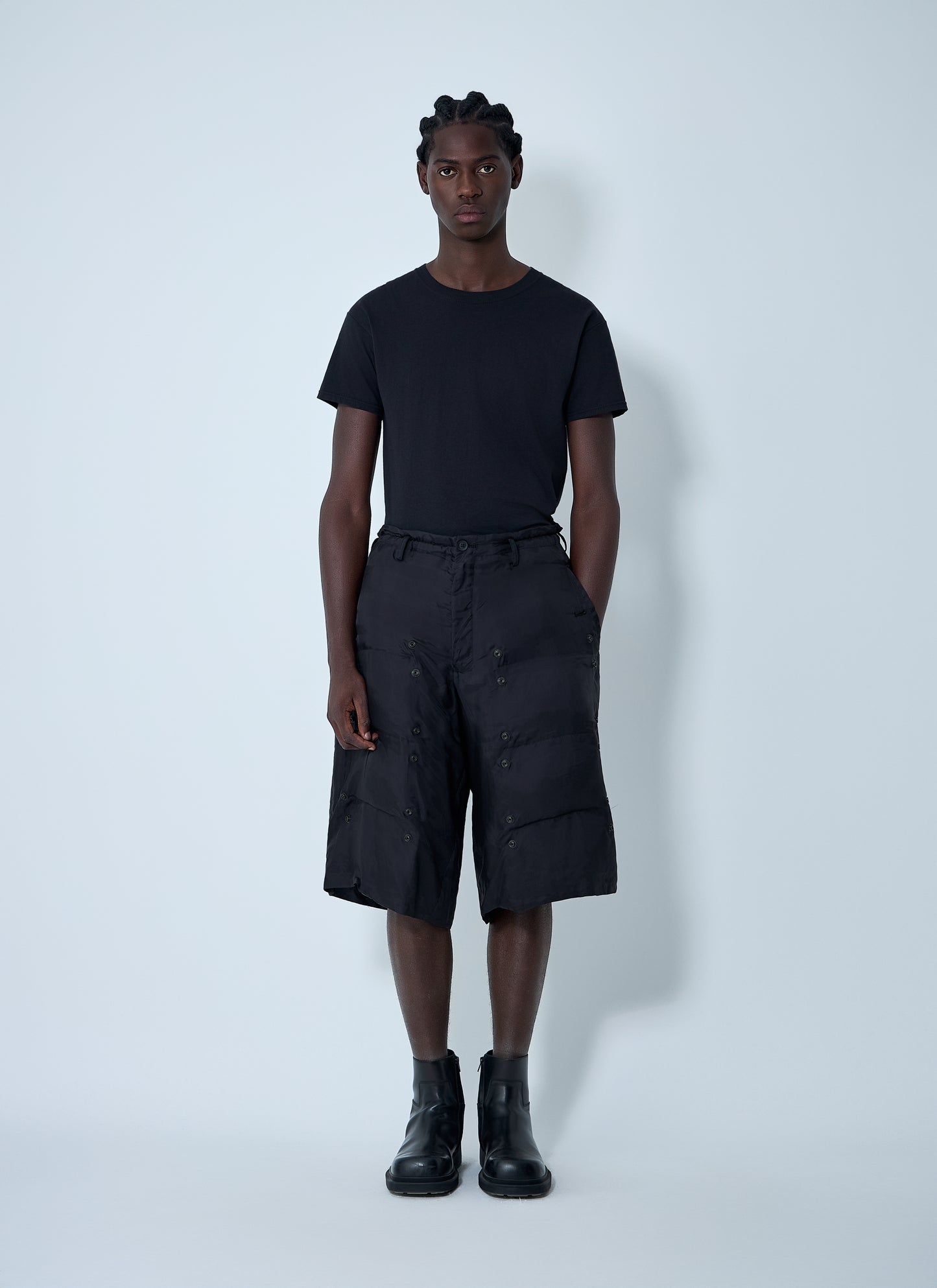 Yohji Yamamoto Men Padded Shorts YOHJI YAMAMOTO