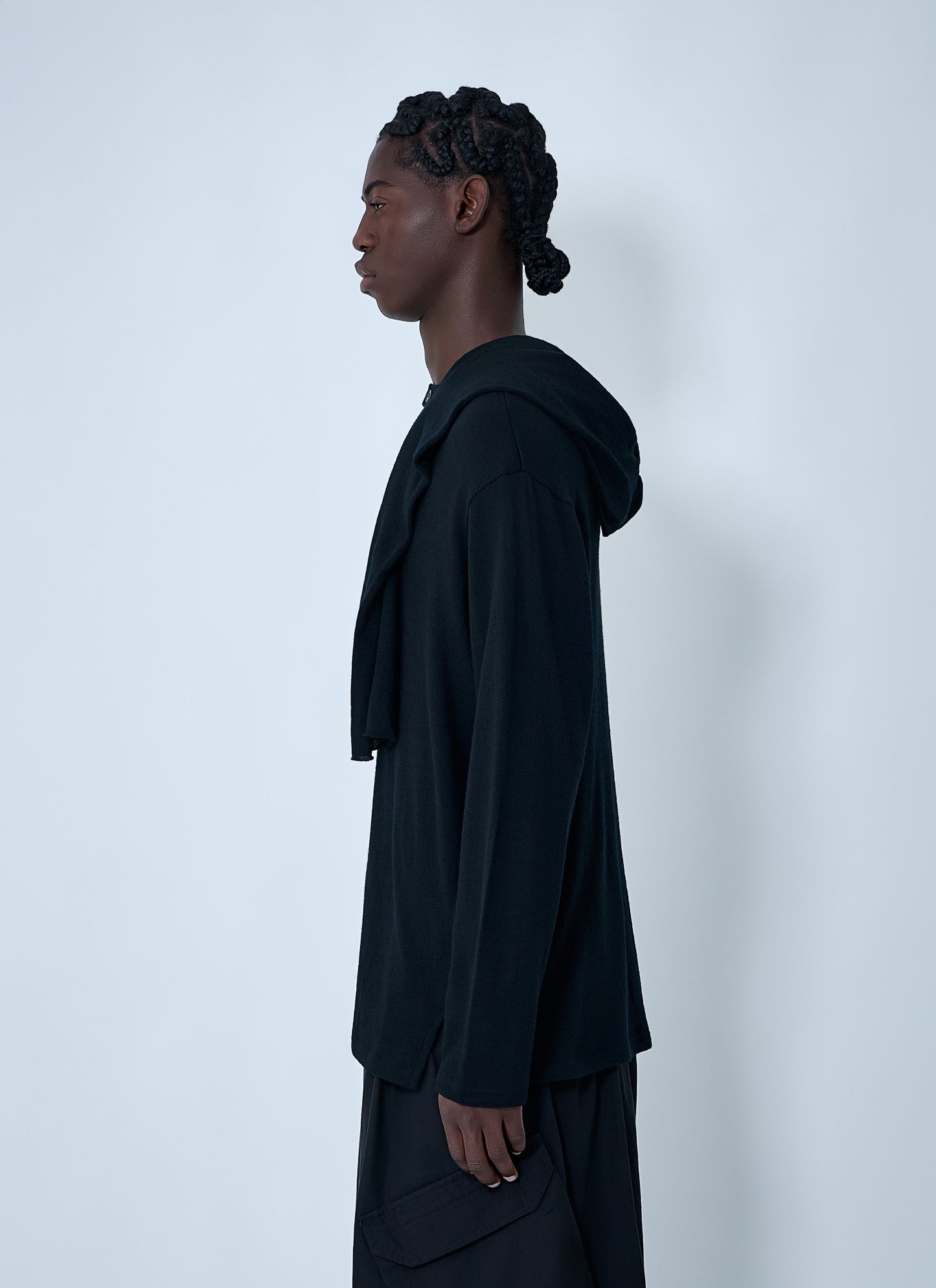 Yohji Yamamoto Men Hooded Sweater YOHJI YAMAMOTO