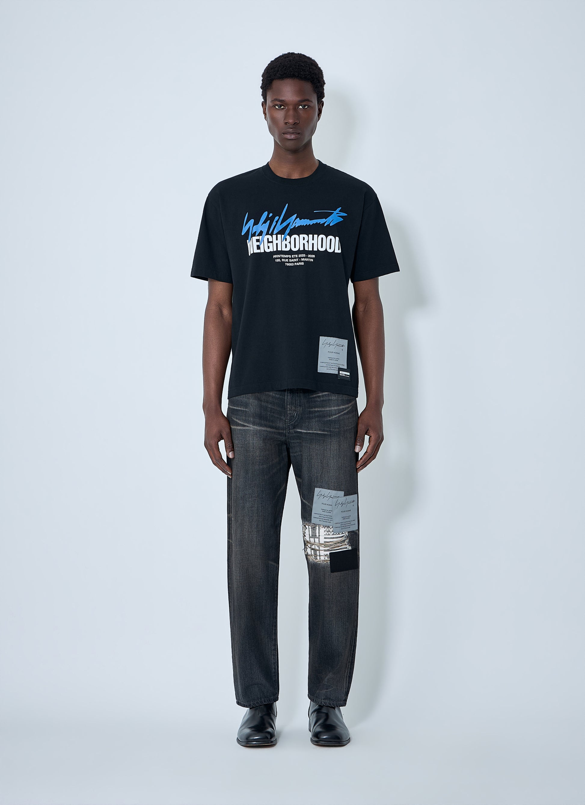Yohji Yamamoto Men X Neighborhood Savage Denim Dp Basic Jeans YOHJI YAMAMOTO