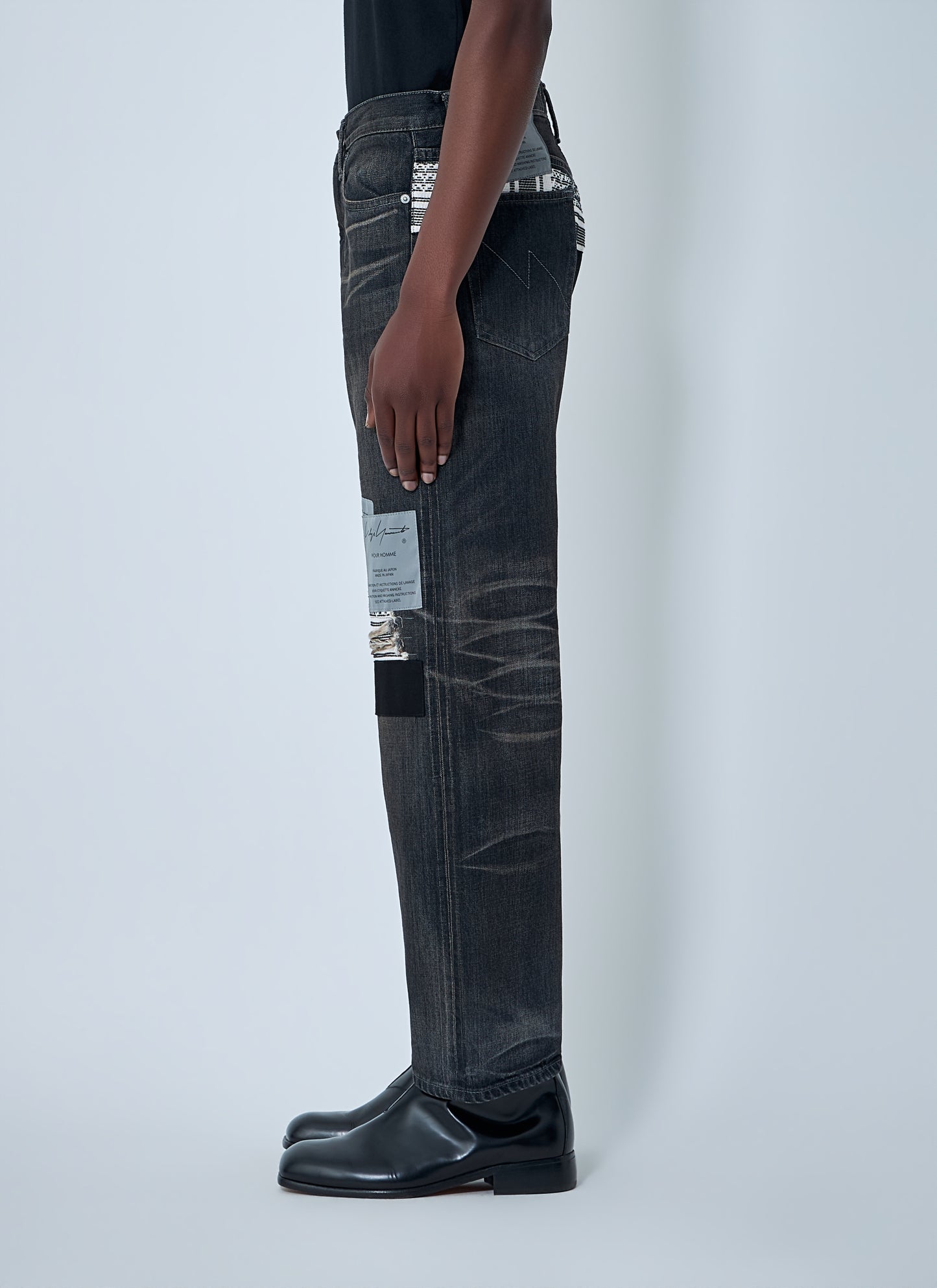 Yohji Yamamoto Men X Neighborhood Savage Denim Dp Basic Jeans YOHJI YAMAMOTO