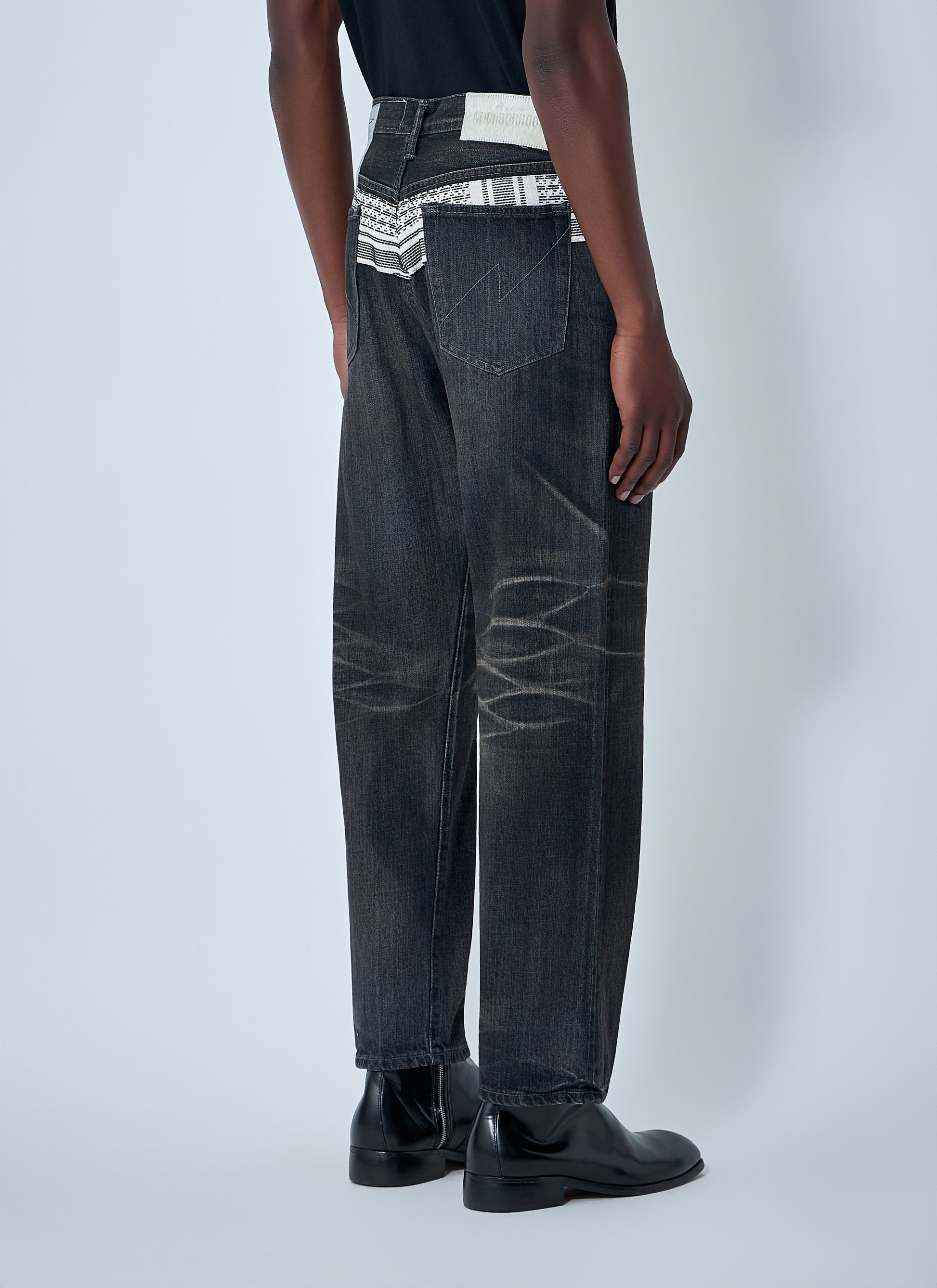 Yohji Yamamoto Men X Neighborhood Savage Denim Dp Basic Jeans YOHJI YAMAMOTO