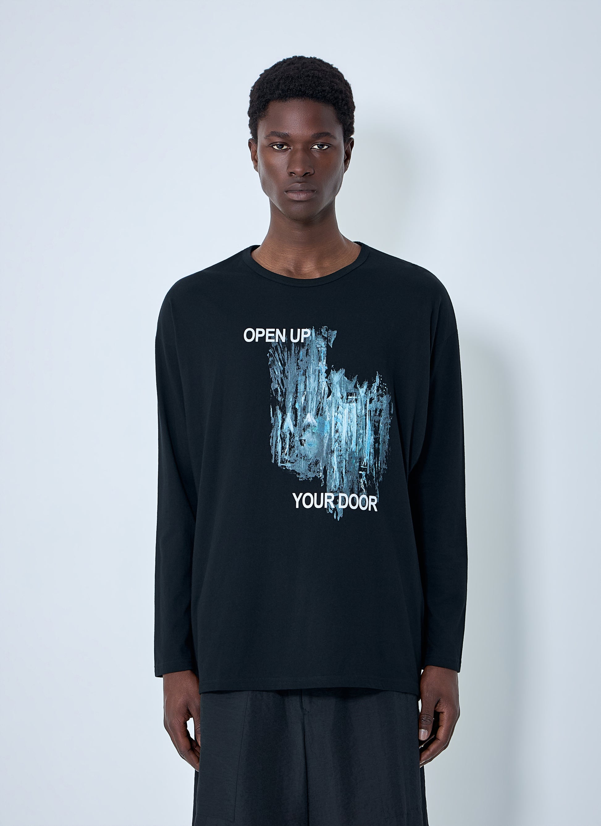 Yohji Yamamoto Men Gusset Long Sleeve T-Shirt YOHJI YAMAMOTO