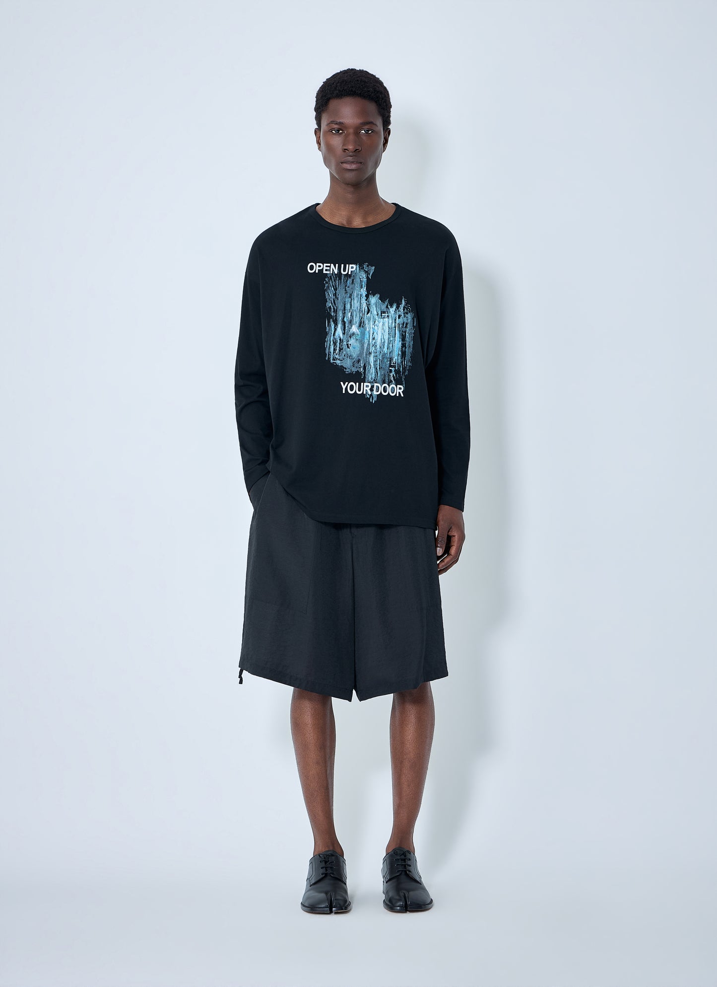 Yohji Yamamoto Men Gusset Long Sleeve T-Shirt YOHJI YAMAMOTO