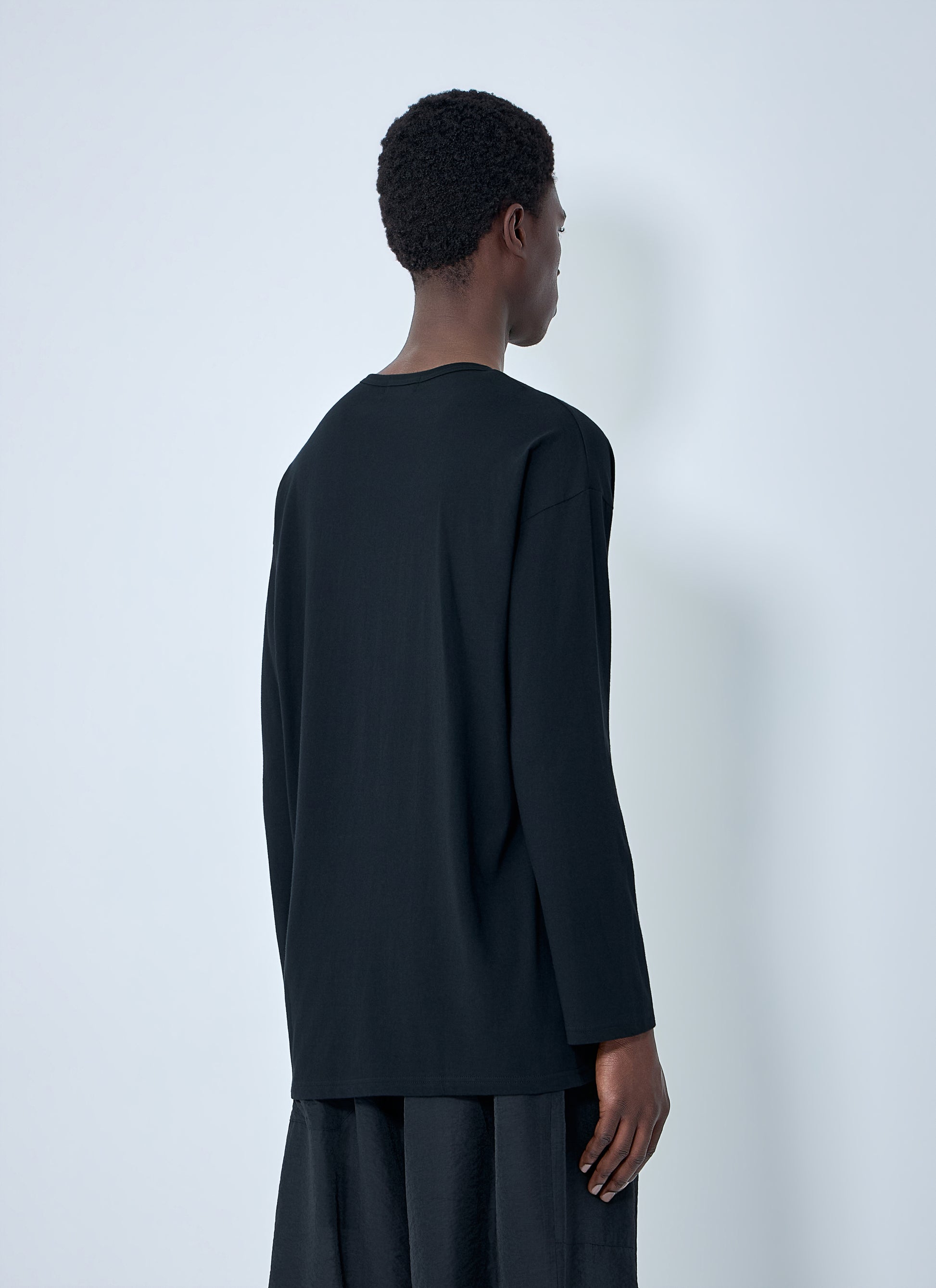 Yohji Yamamoto Men Gusset Long Sleeve T-Shirt YOHJI YAMAMOTO