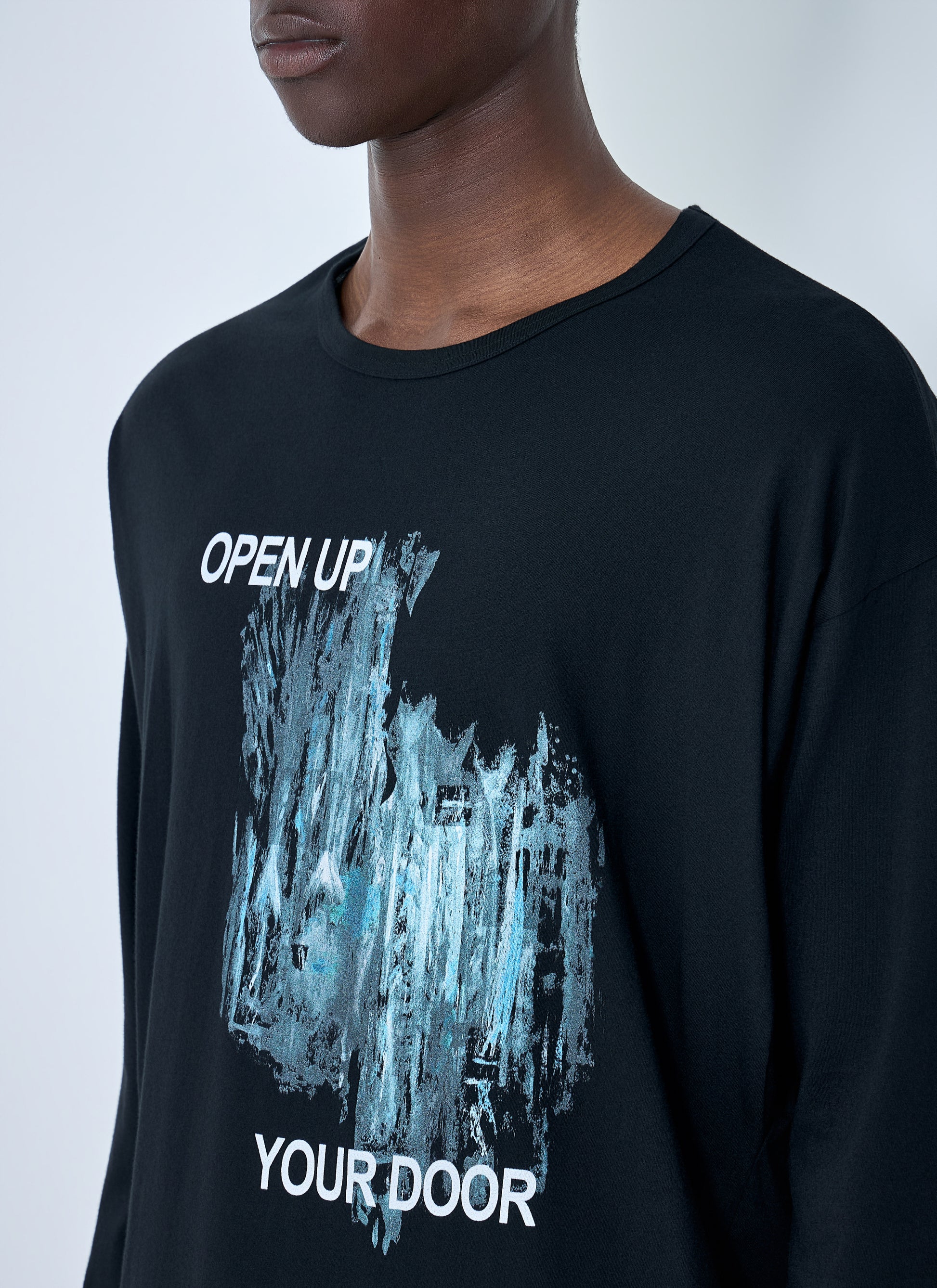 Yohji Yamamoto Men Gusset Long Sleeve T-Shirt YOHJI YAMAMOTO