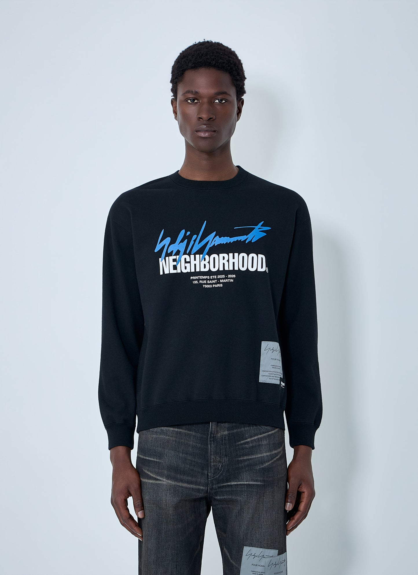 Yohji Yamamoto Men X Neighborhood Cotton Sweatshirt YOHJI YAMAMOTO