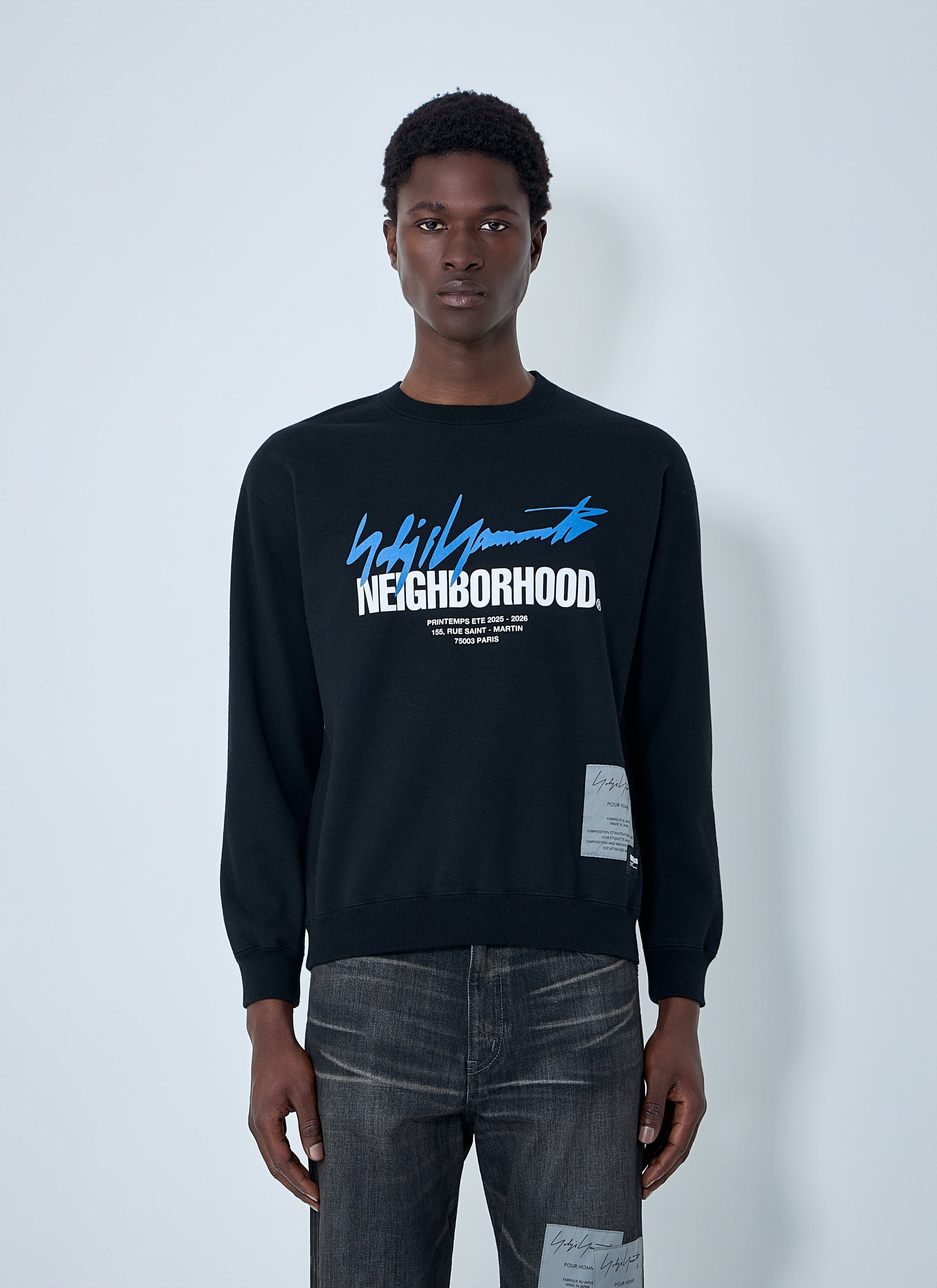 Yohji Yamamoto Men X Neighborhood Cotton Sweatshirt YOHJI YAMAMOTO