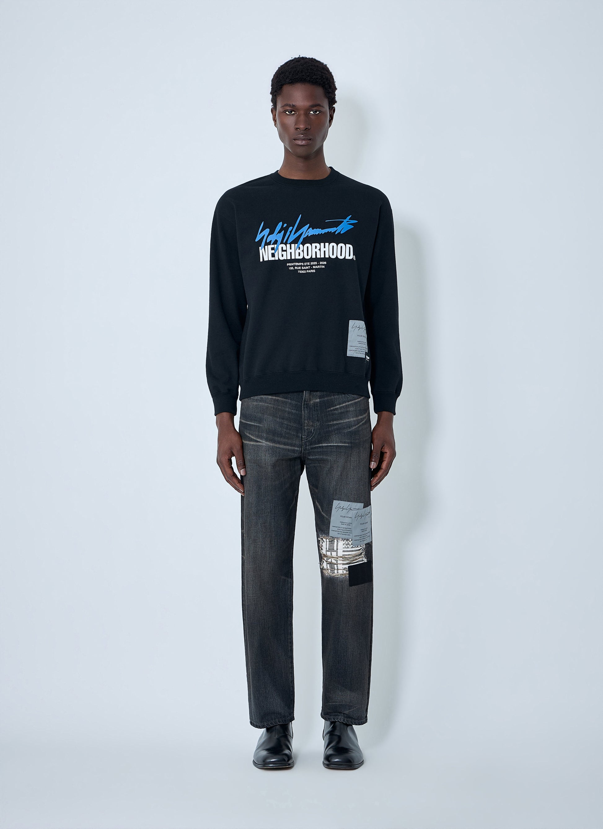 Yohji Yamamoto Men X Neighborhood Cotton Sweatshirt YOHJI YAMAMOTO