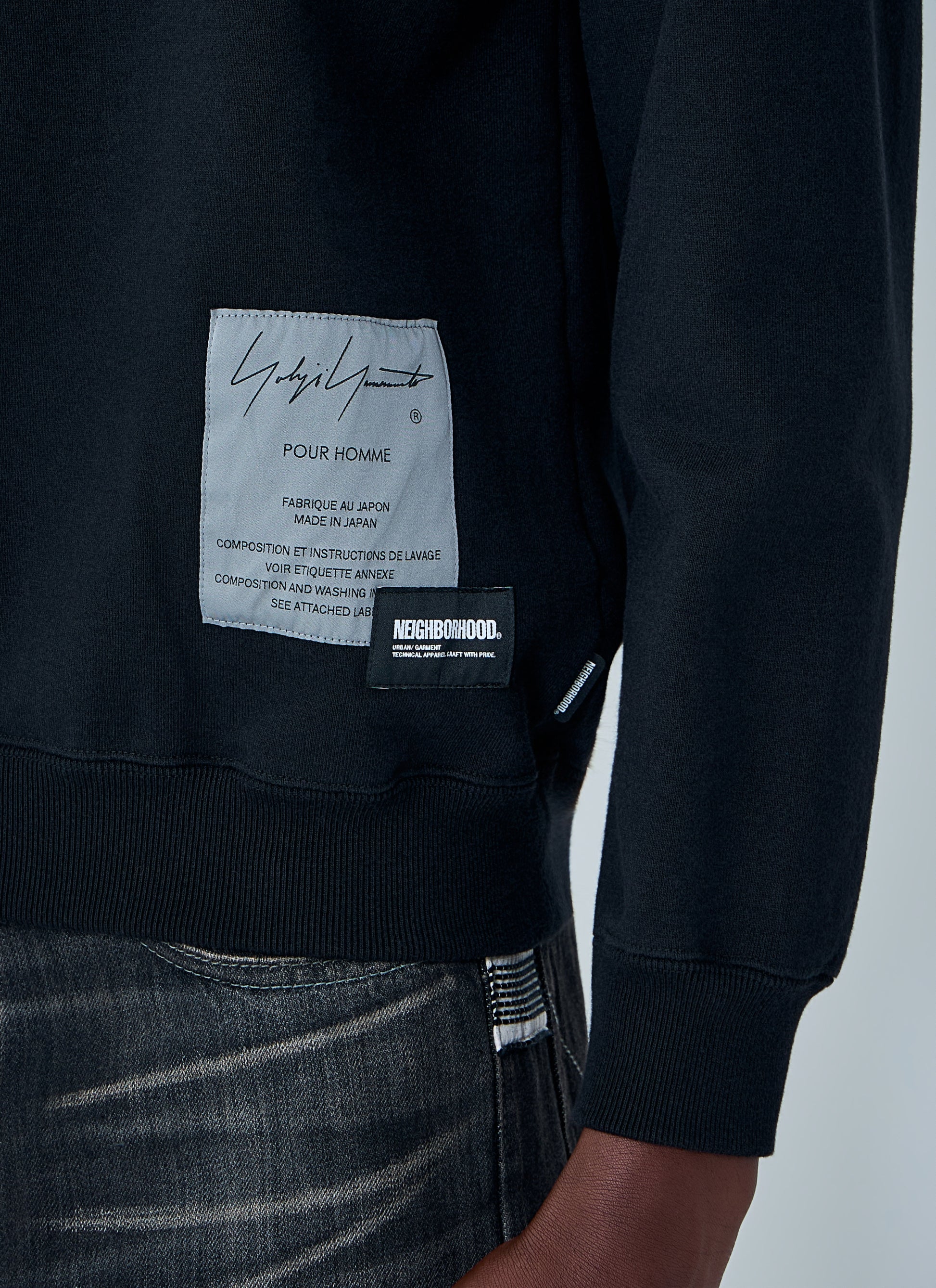 Yohji Yamamoto Men X Neighborhood Cotton Sweatshirt YOHJI YAMAMOTO
