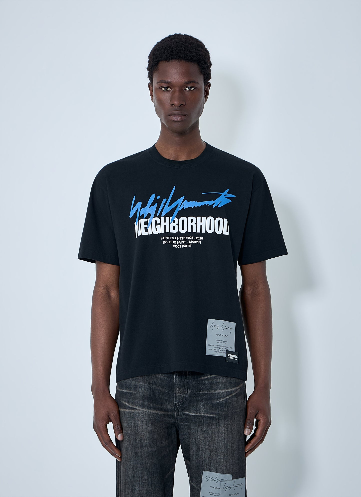 Yohji Yamamoto Men X Neighborhood Cotton T-Shirt YOHJI YAMAMOTO