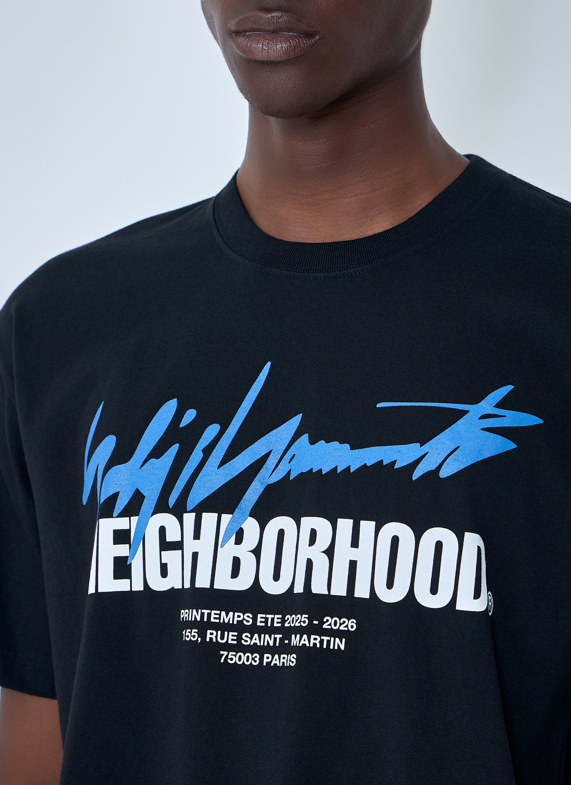 Yohji Yamamoto Men X Neighborhood Cotton T-Shirt YOHJI YAMAMOTO