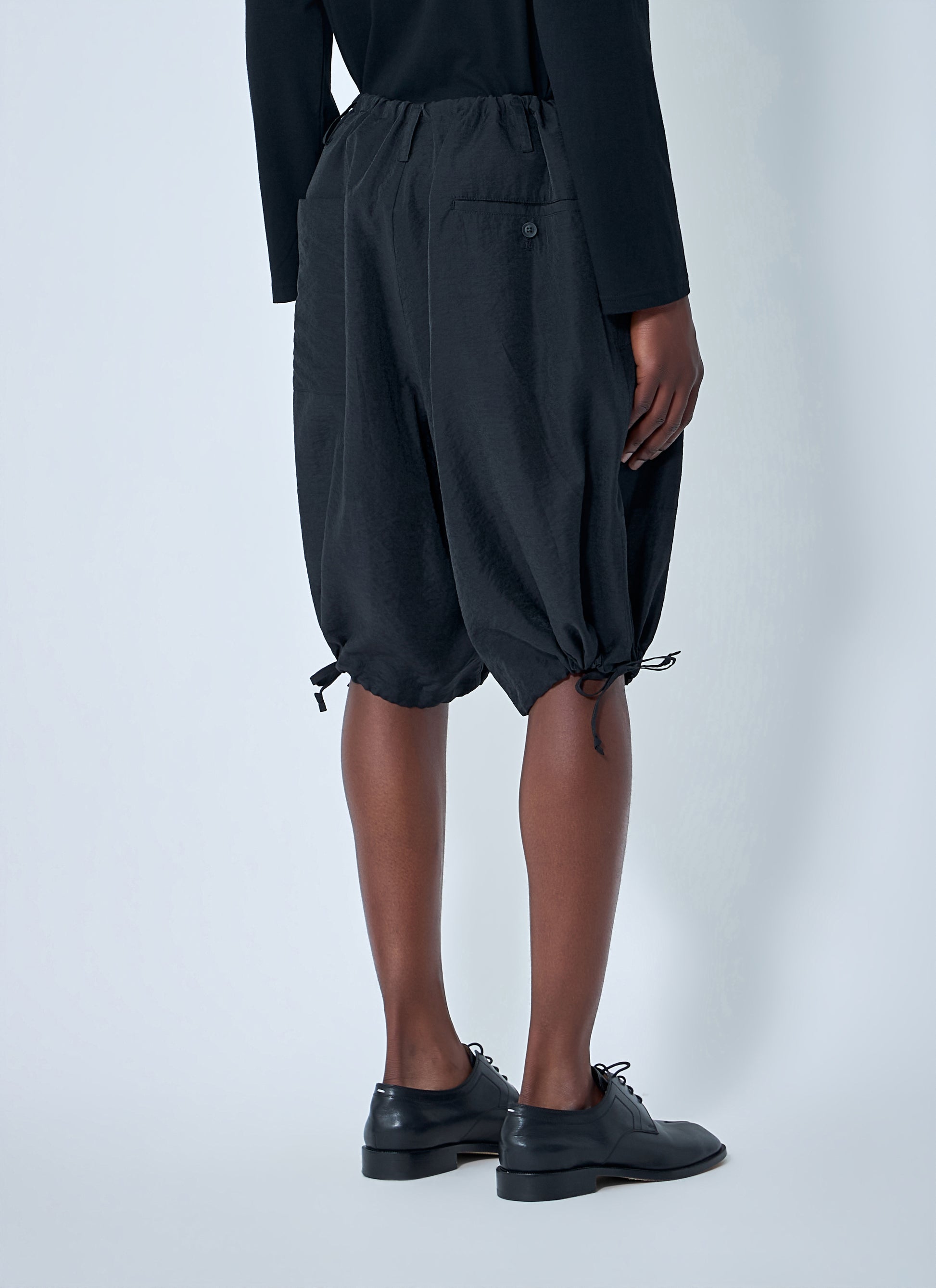 Yohji Yamamoto Men Drawstring Hem Shorts YOHJI YAMAMOTO