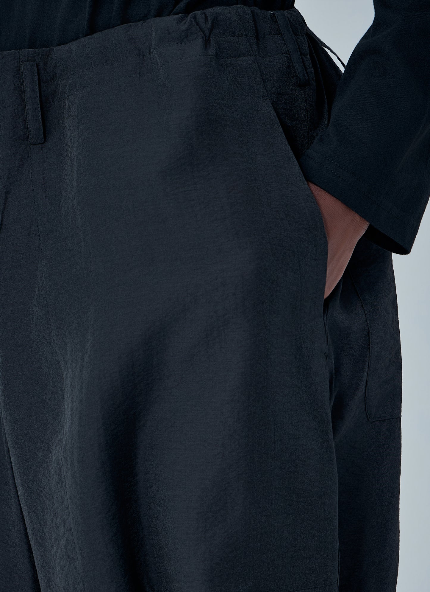 Yohji Yamamoto Men Drawstring Hem Shorts YOHJI YAMAMOTO
