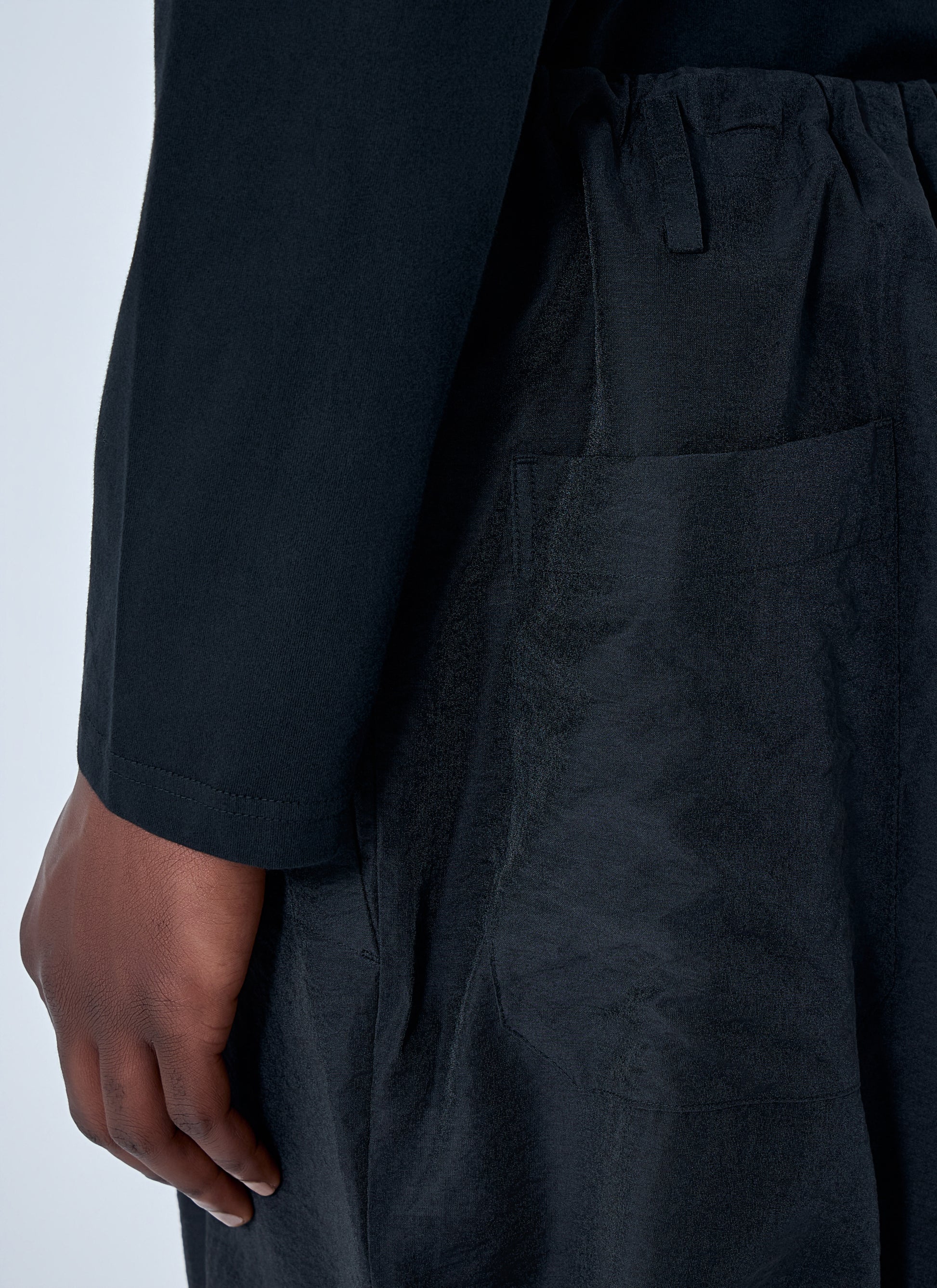 Yohji Yamamoto Men Drawstring Hem Shorts YOHJI YAMAMOTO