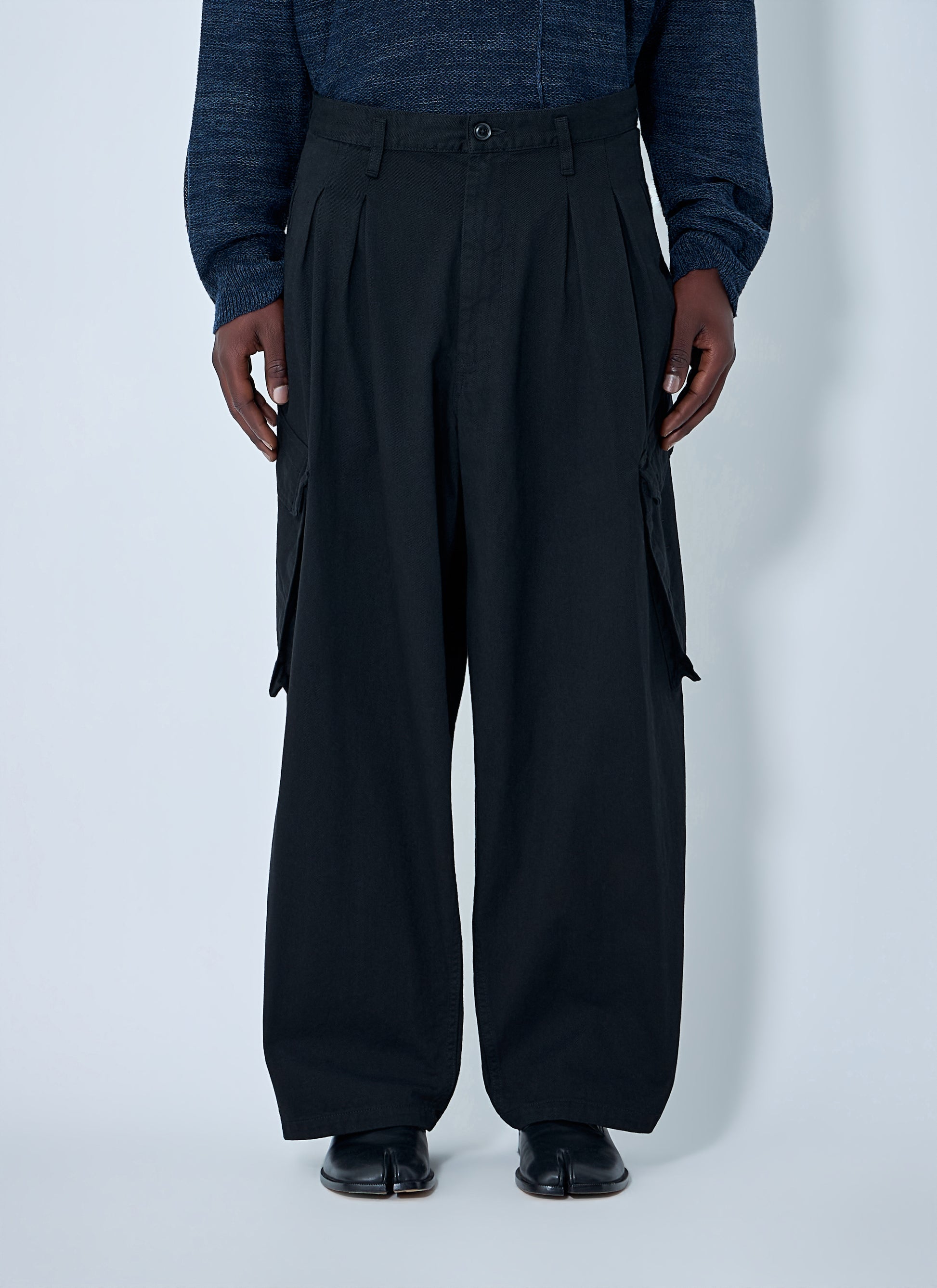 Yohji Yamamoto Men 12 Tucks Work Pants YOHJI YAMAMOTO