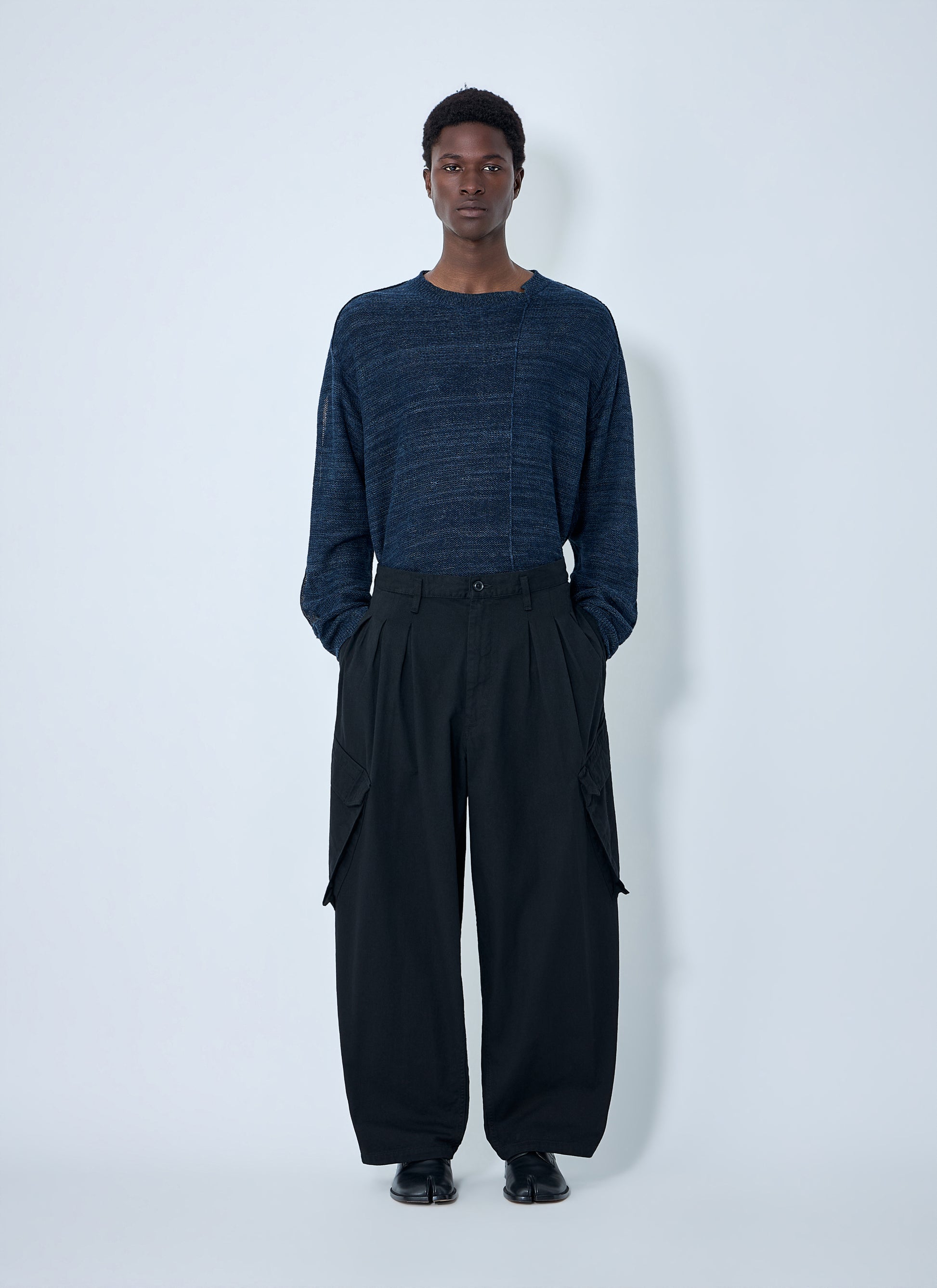 Yohji Yamamoto Men 12 Tucks Work Pants YOHJI YAMAMOTO