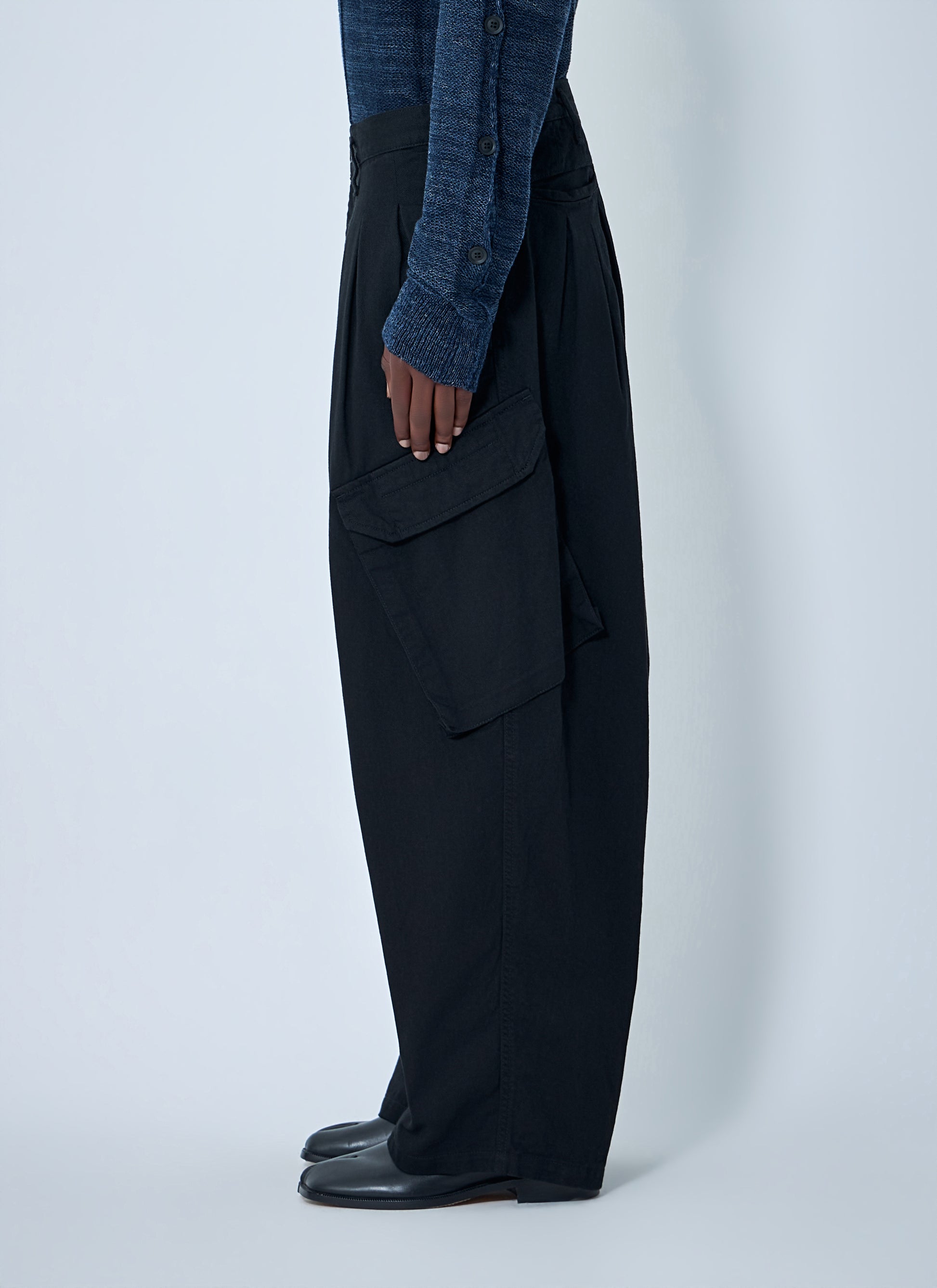 Yohji Yamamoto Men 12 Tucks Work Pants YOHJI YAMAMOTO